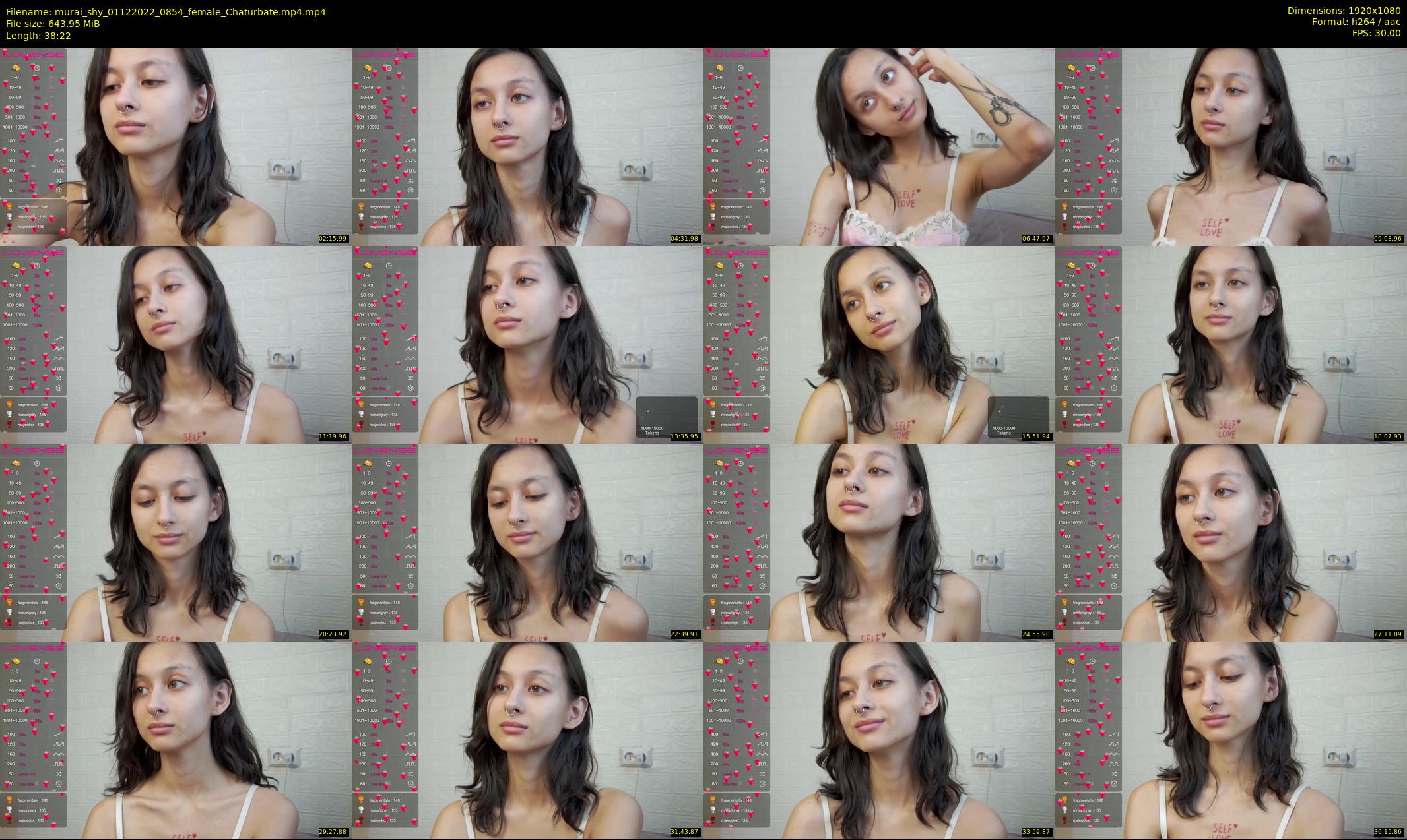 murai_shy — 39 minute Chaturbate female cam show recording, 1080p, Dec 1, 2022