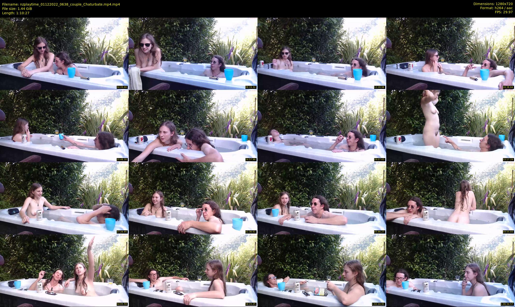 nzplaytime — 71 minute Chaturbate couple cam show recording, 720p, Dec 1, 2022