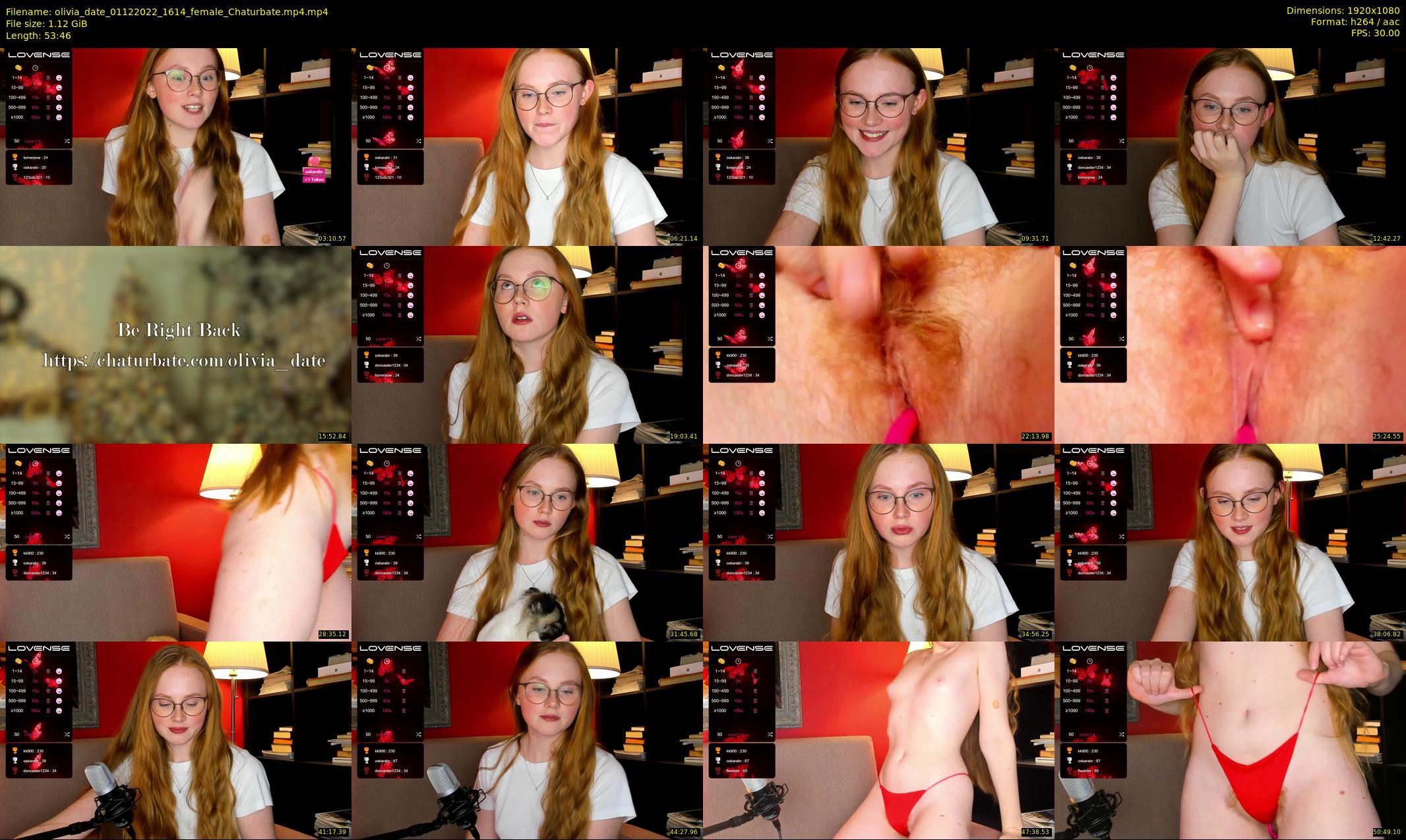 olivia_date — 54 minute Chaturbate female cam show recording, 1080p, Dec 1, 2022