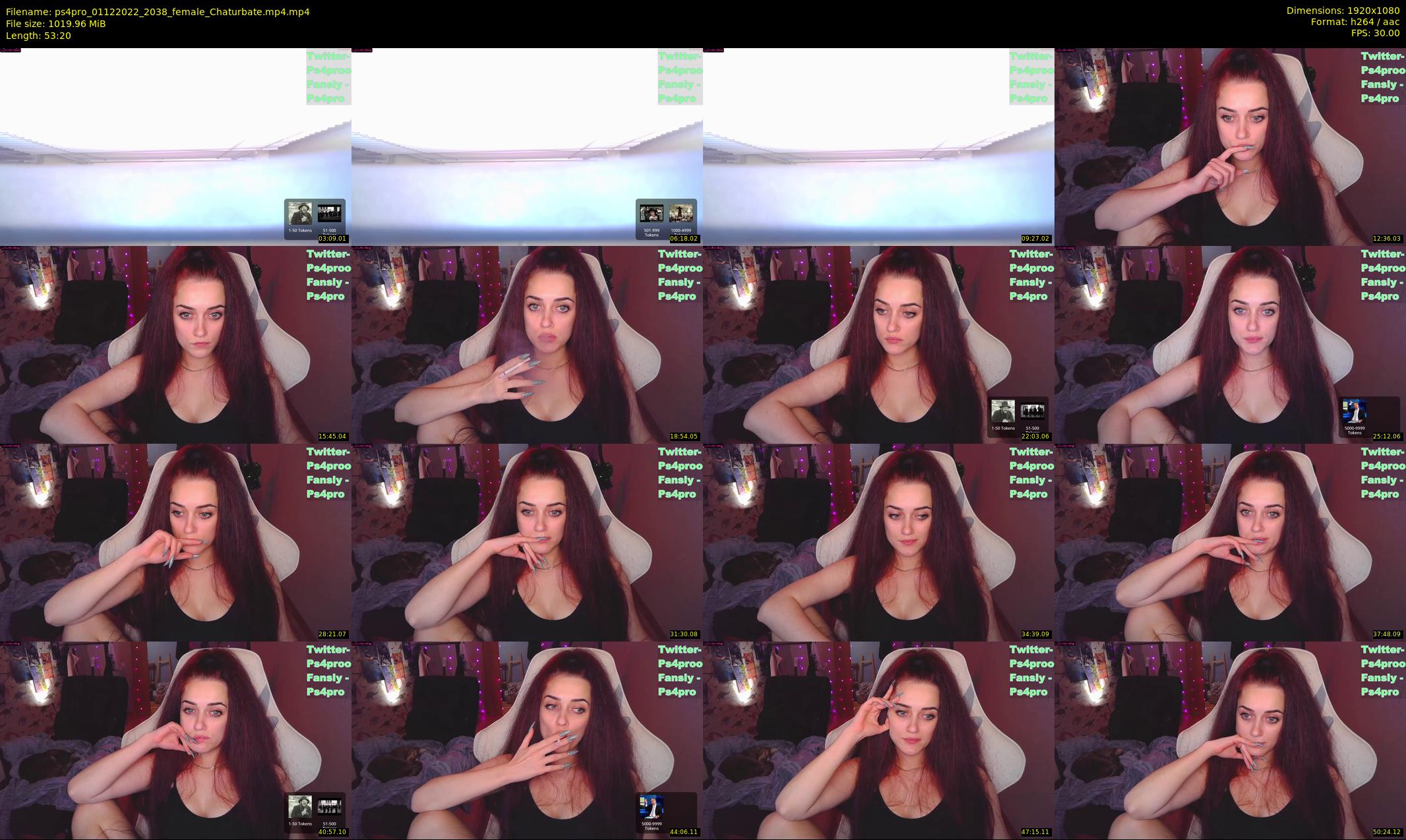 ps4pro — 54 minute Chaturbate female cam show recording, 1080p, Dec 1, 2022