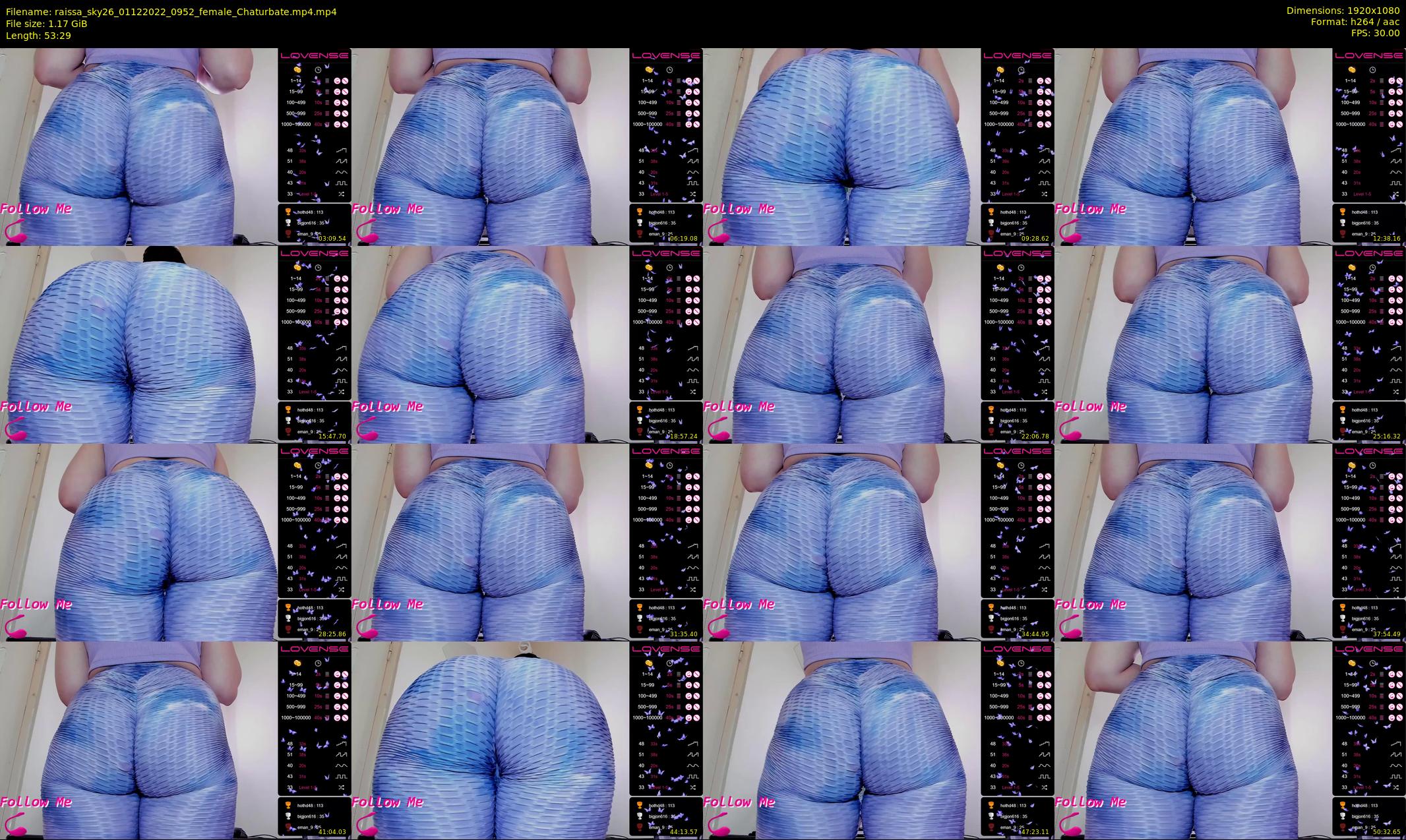 raissa_sky26 — 54 minute Chaturbate female cam show recording, 1080p, Dec 1, 2022