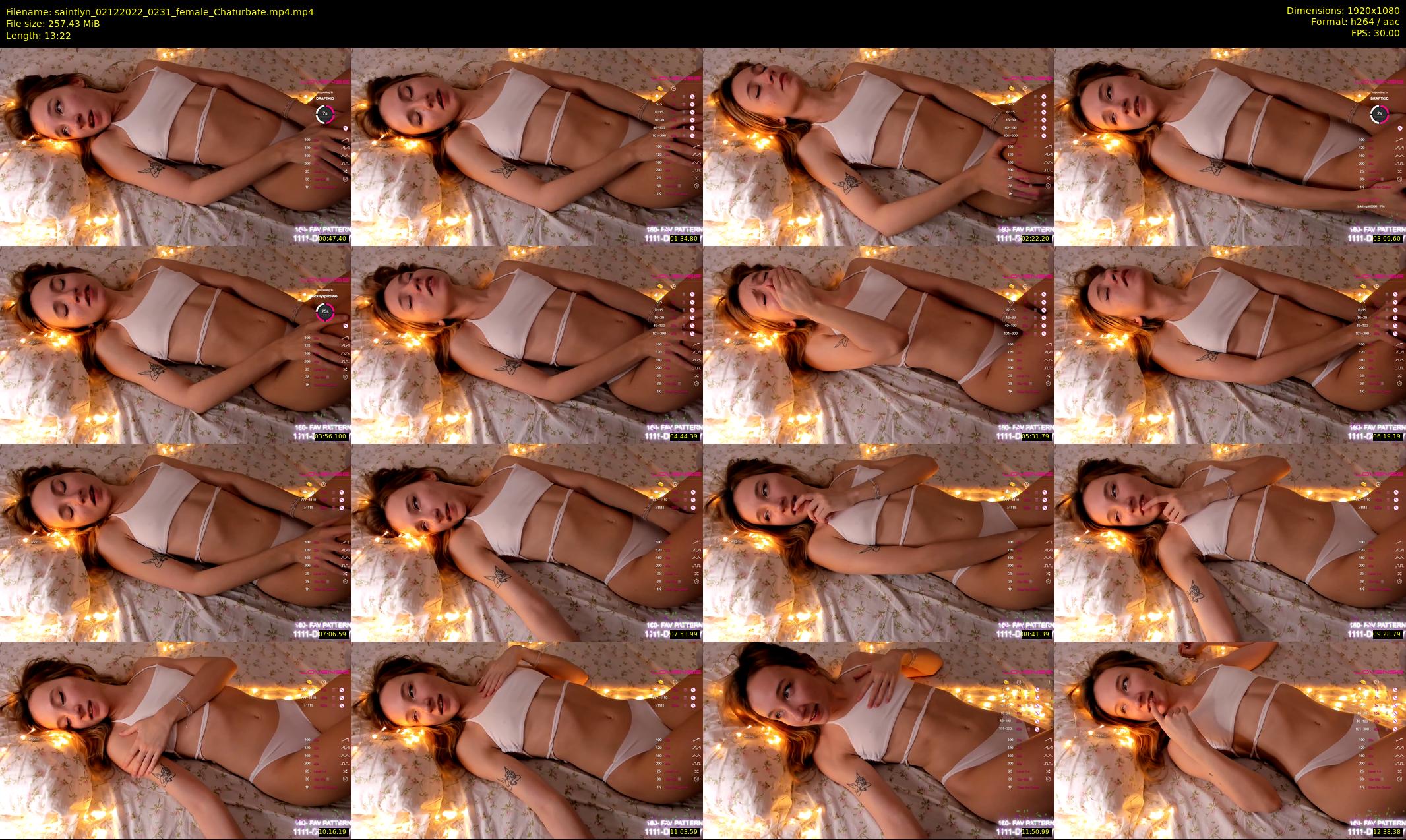 saintlyn — 14 minute Chaturbate female cam show recording, 1080p, Dec 2, 2022