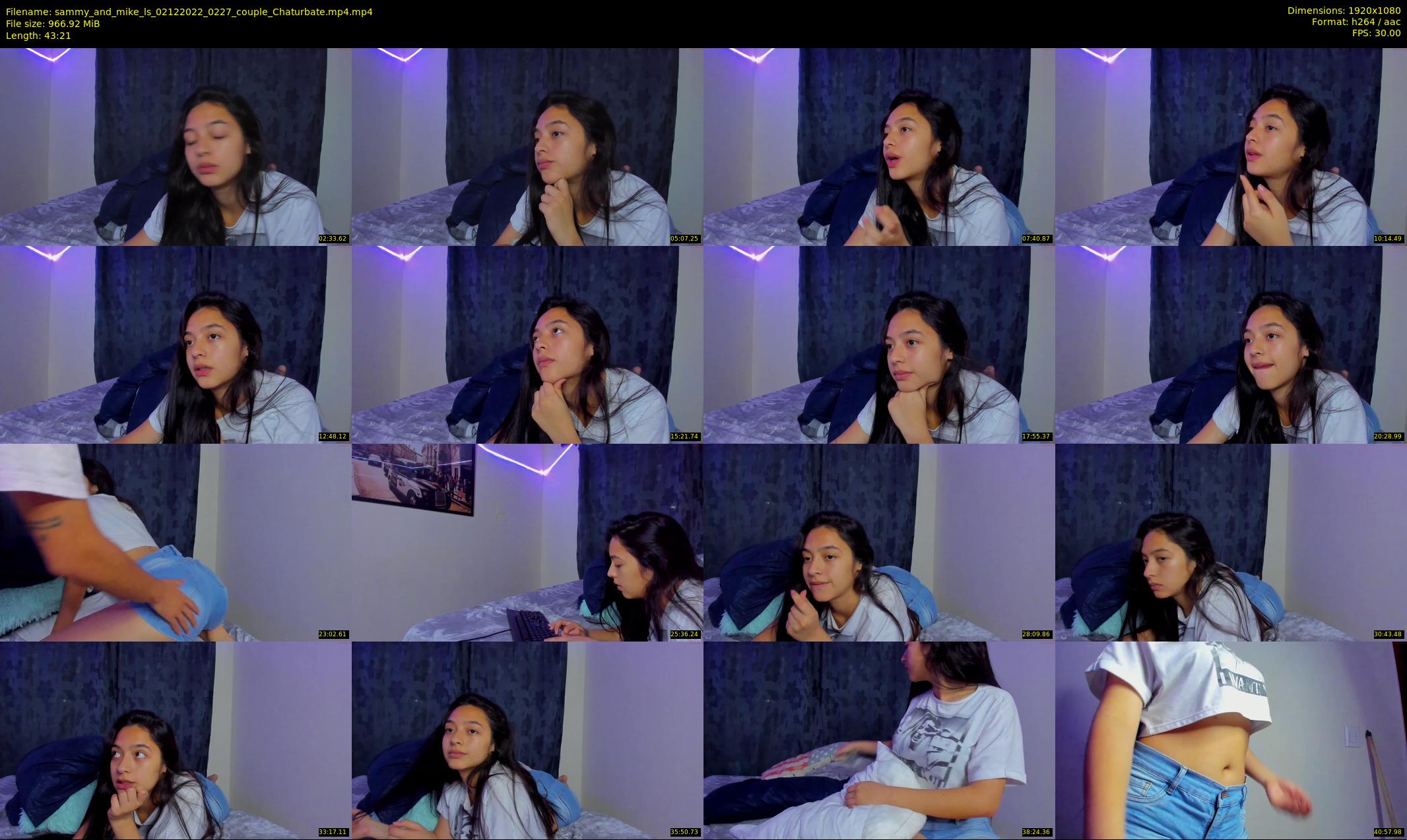 sammy_and_mike_ls — 44 minute Chaturbate couple cam show recording, 1080p, Dec 2, 2022