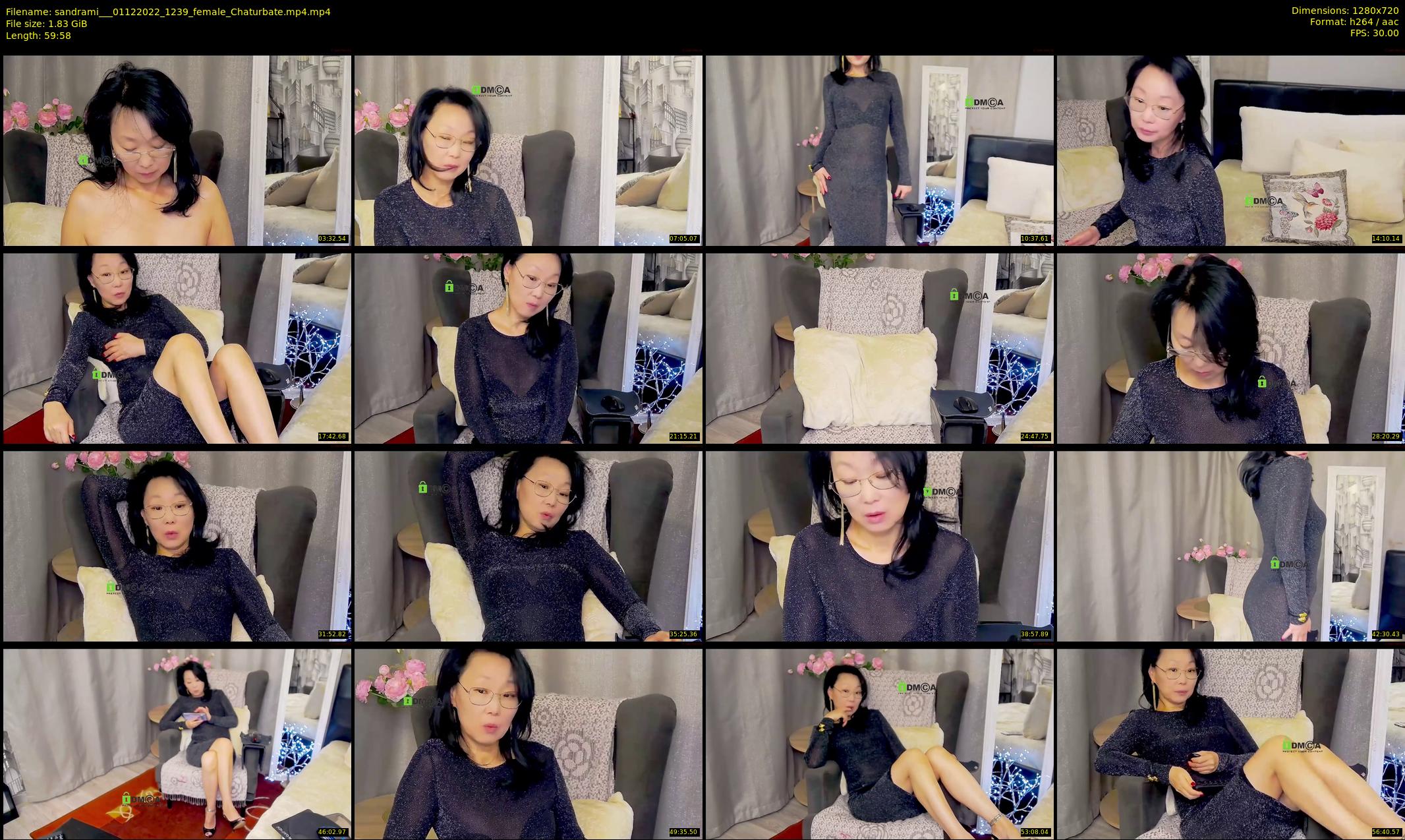 sandrami__ — 60 minute Chaturbate female cam show recording, 720p, Dec 1, 2022
