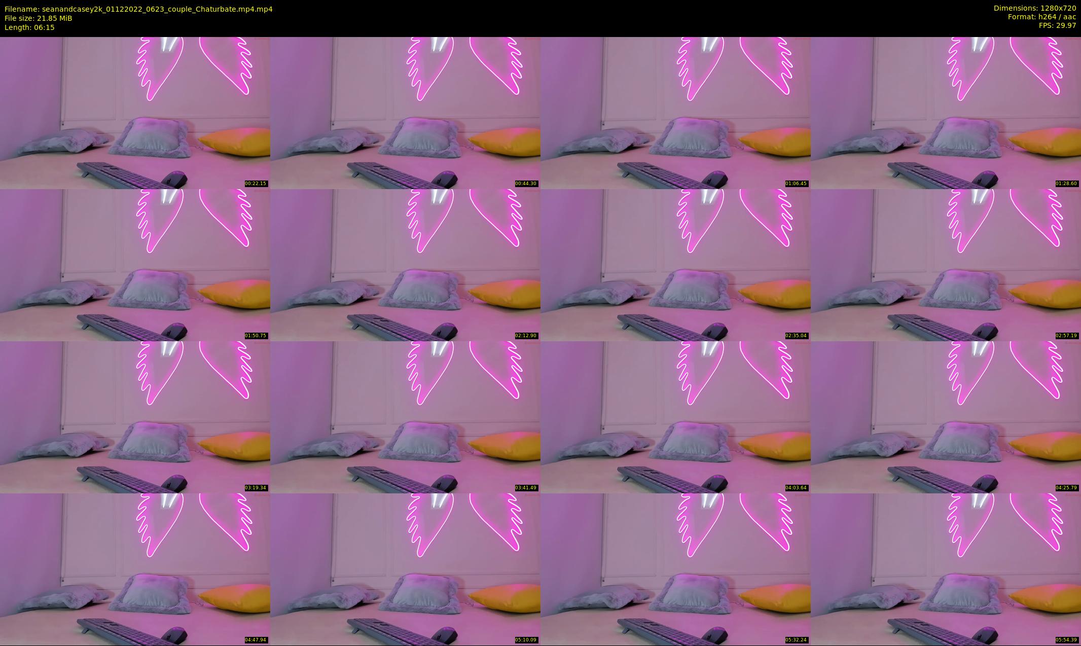 seanandcasey2k — 7 minute Chaturbate couple cam show recording, 720p, Dec 1, 2022