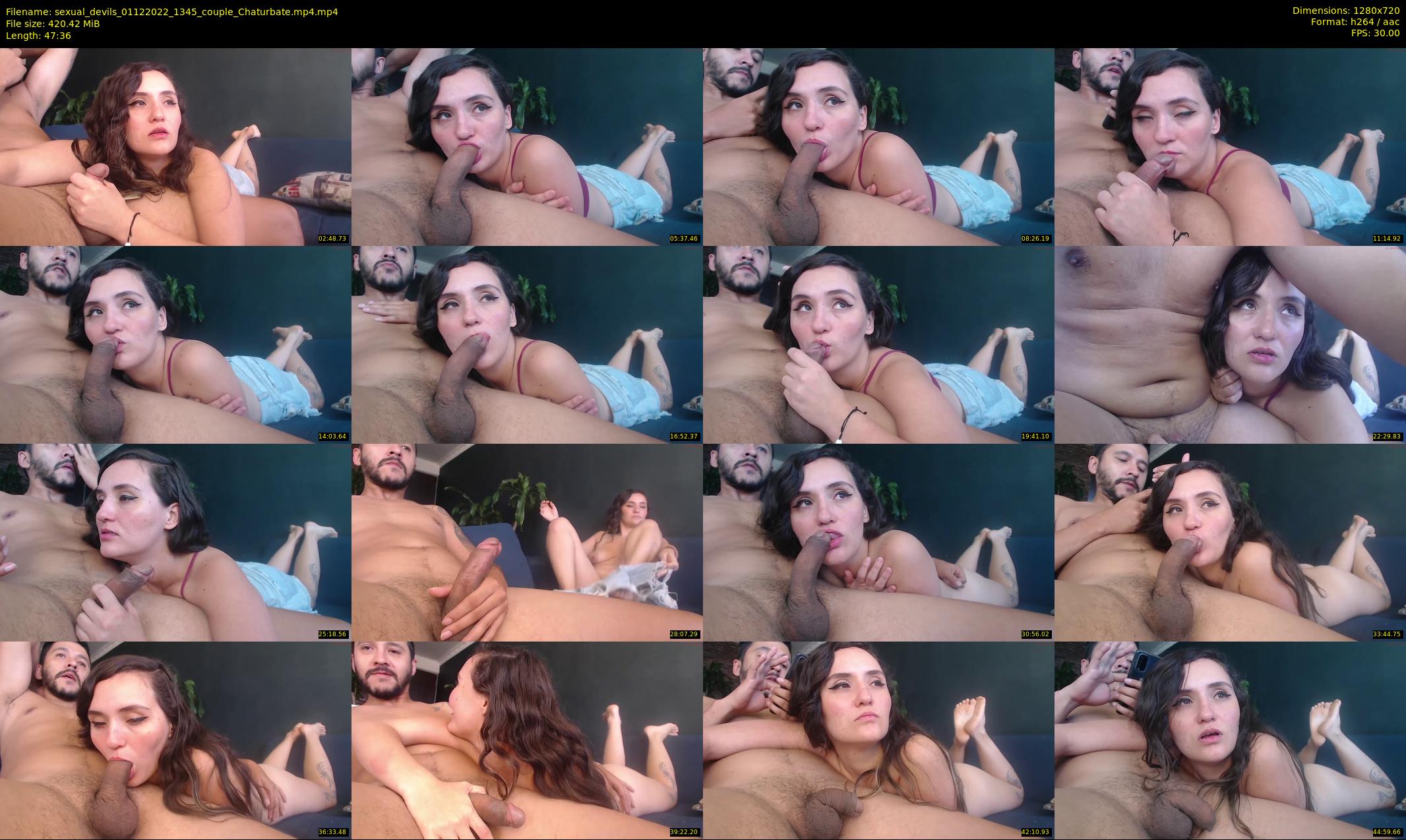 sexual_devils — 48 minute Chaturbate couple cam show recording, 720p, Dec 1, 2022