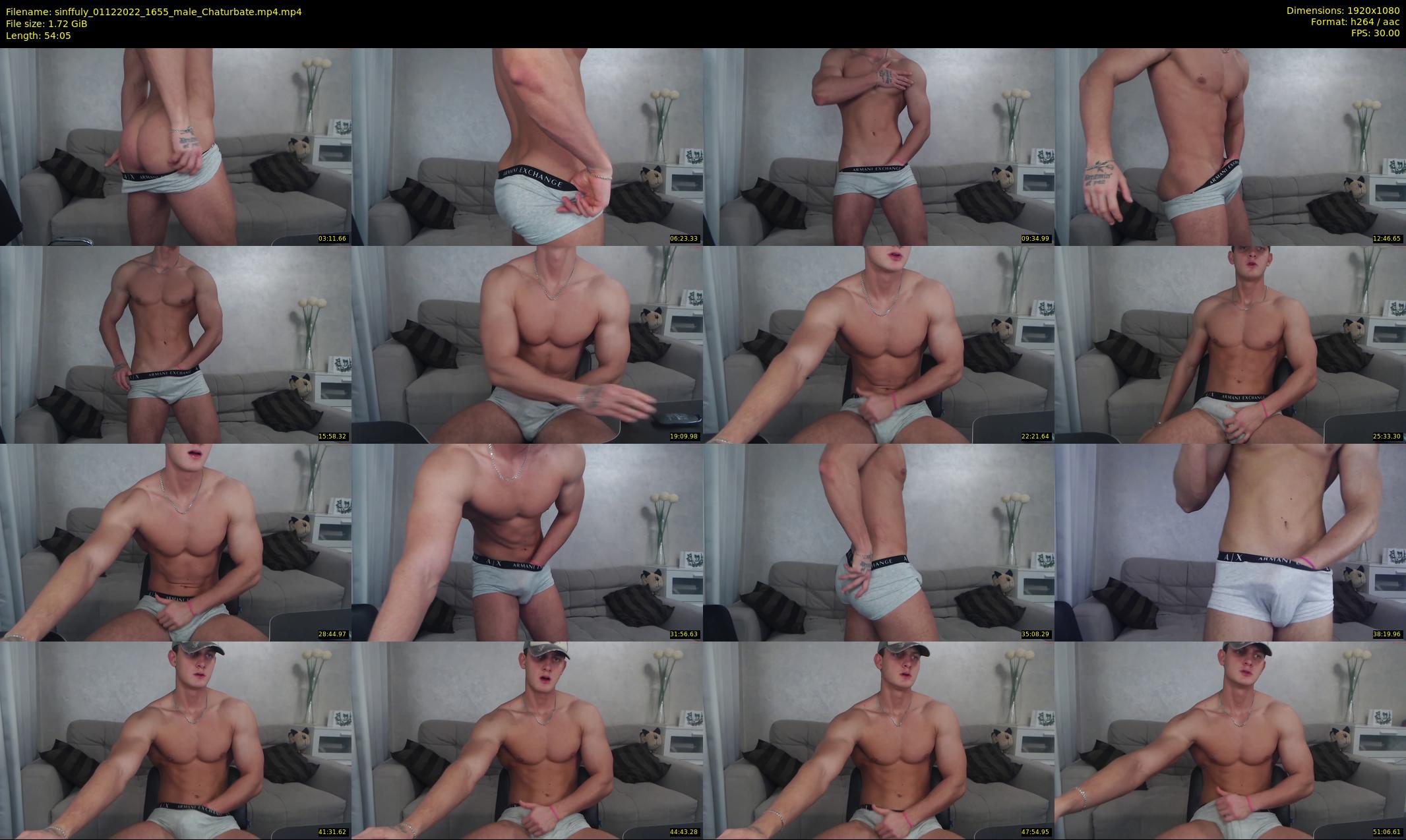 sinffuly — 55 minute Chaturbate male cam show recording, 1080p, Dec 1, 2022