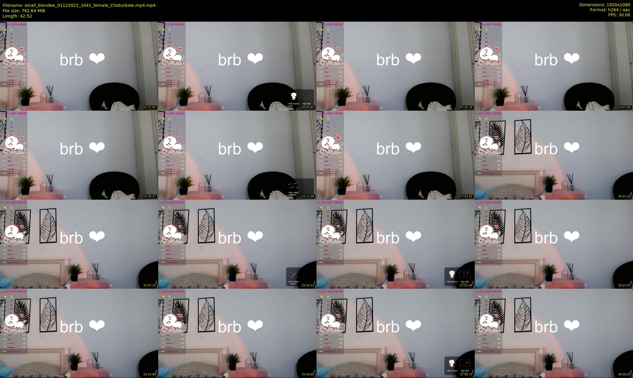 small_blondee — 43 minute Chaturbate female cam show recording, 1080p, Dec 1, 2022