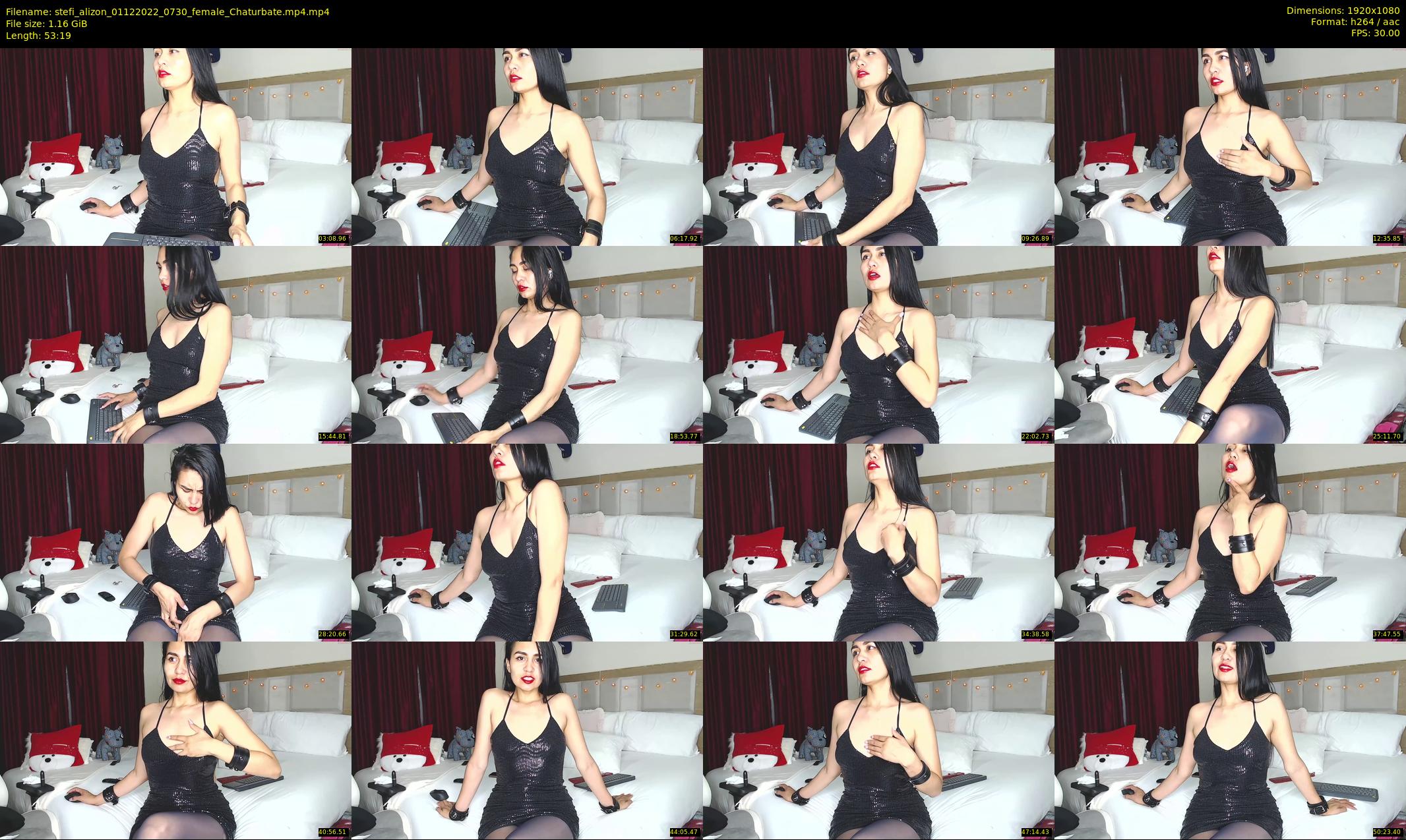 stefi_alizon — 54 minute Chaturbate female cam show recording, 1080p, Dec 1, 2022