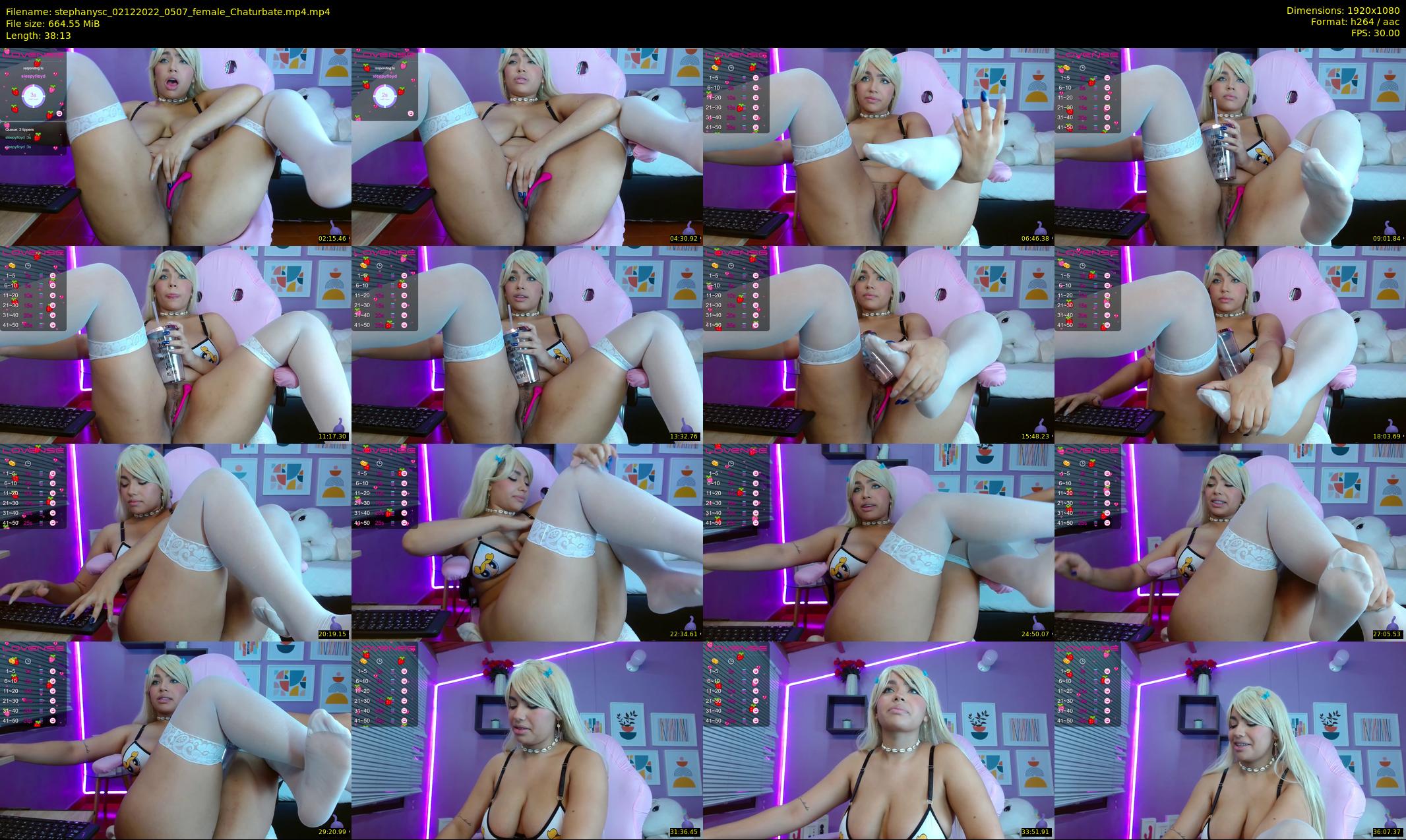 stephanysc — 39 minute Chaturbate female cam show recording, 1080p, Dec 2, 2022