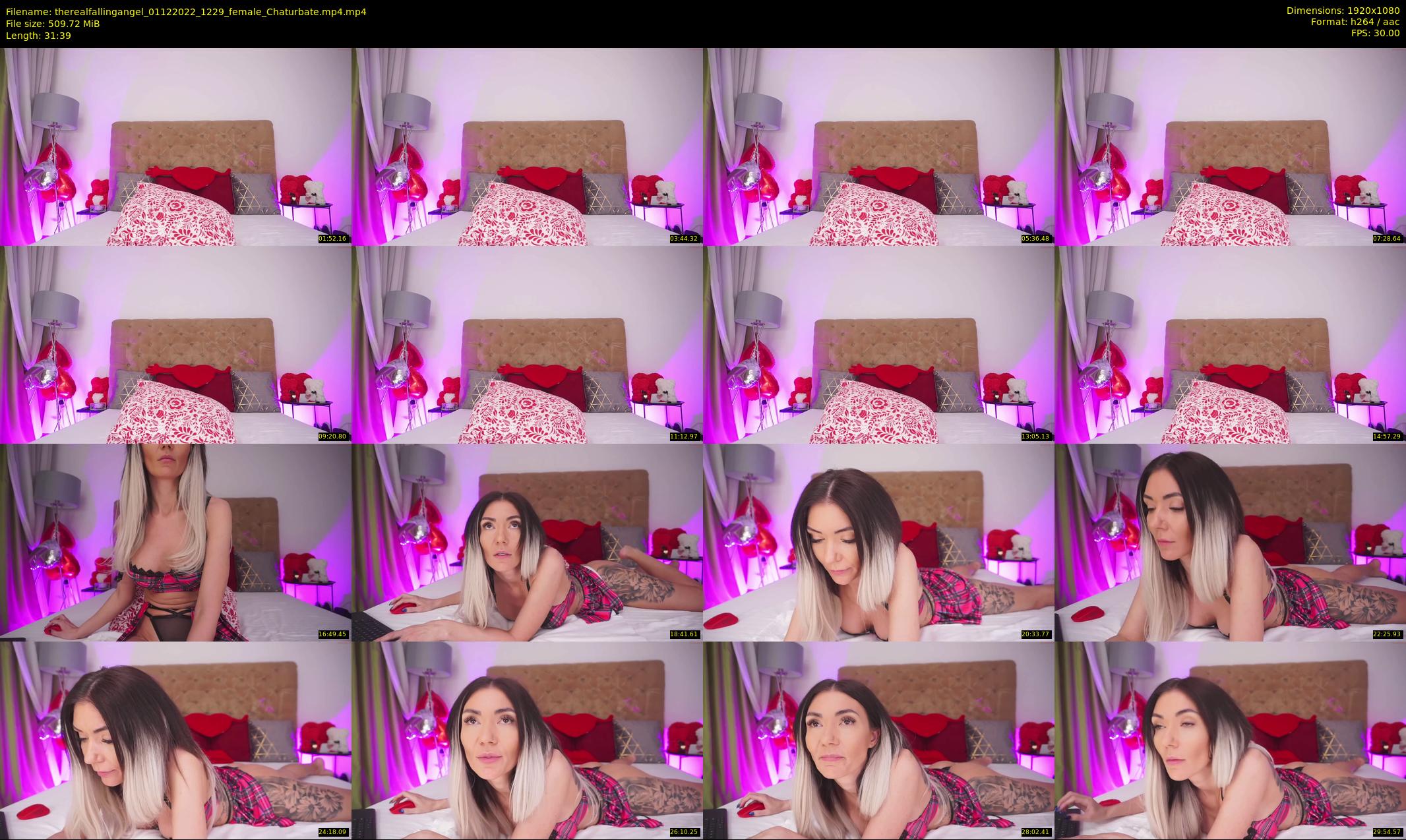 therealfallingangel — 32 minute Chaturbate female cam show recording, 1080p, Dec 1, 2022