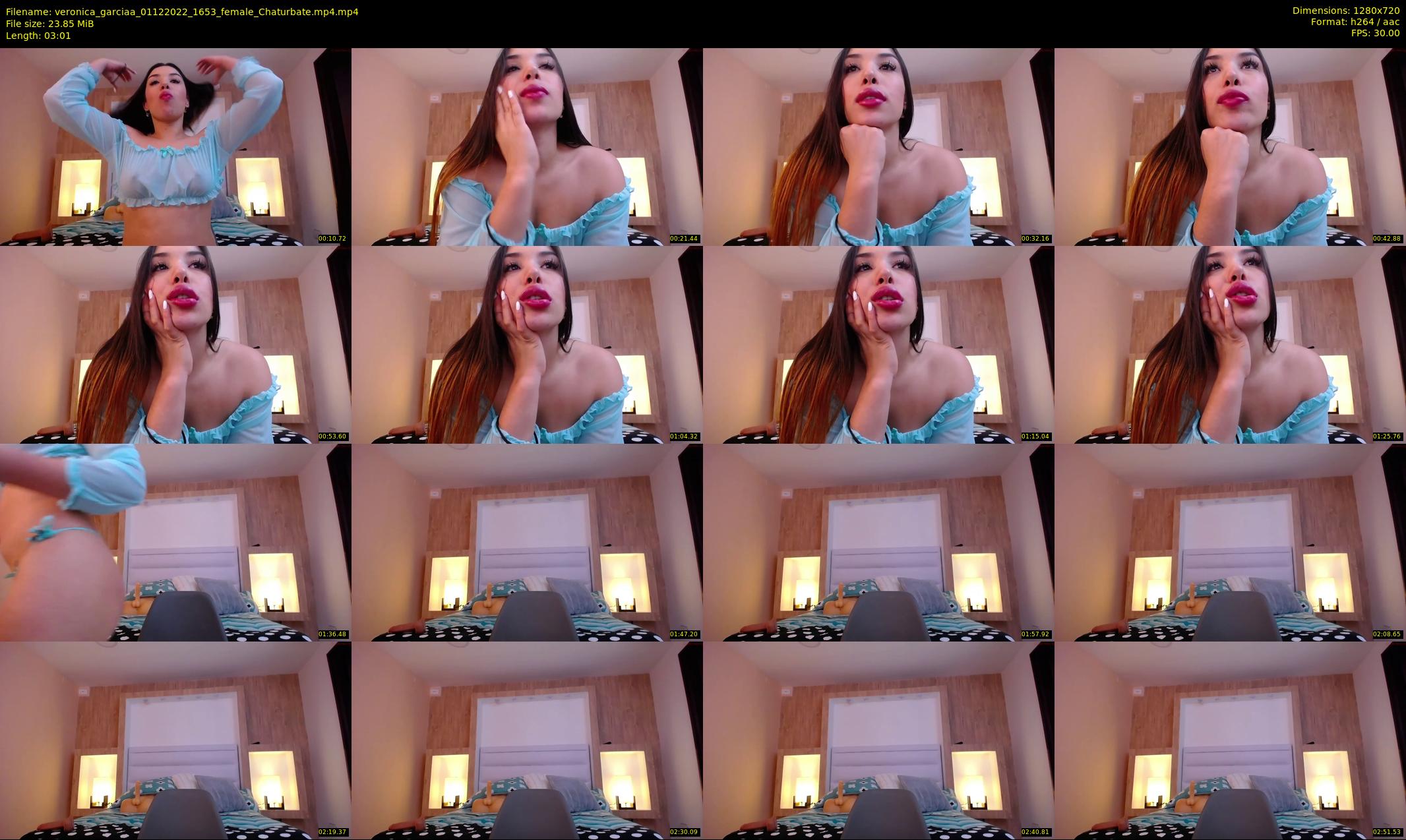 veronica_garciaa — 4 minute Chaturbate female cam show recording, 720p, Dec 1, 2022