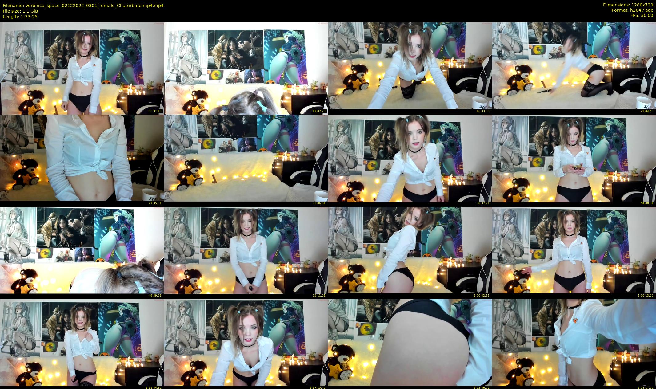 veronica_space — 94 minute Chaturbate female cam show recording, 720p, Dec 2, 2022