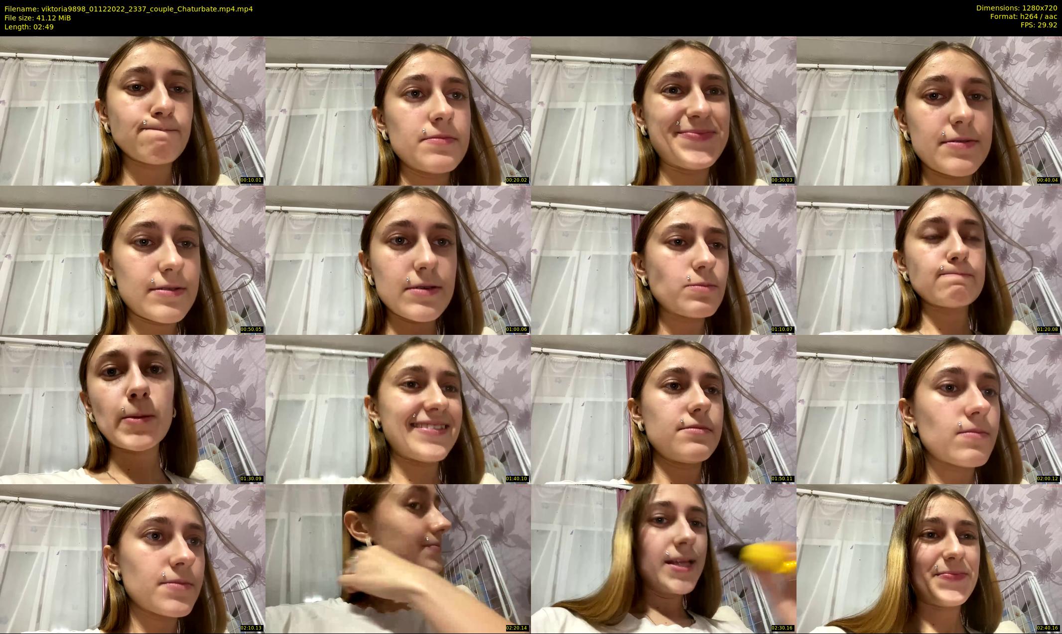 viktoria9898 — 3 minute Chaturbate couple cam show recording, 720p, Dec 1, 2022
