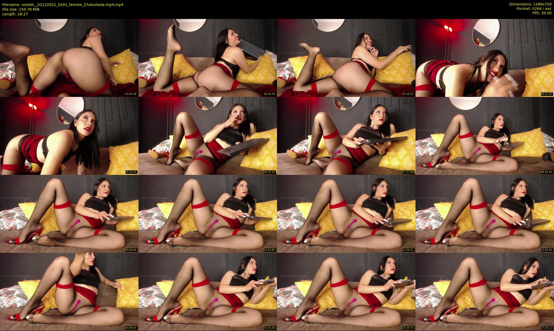 violetli_ — 19 minute Chaturbate female cam show recording, 720p, Dec 2, 2022