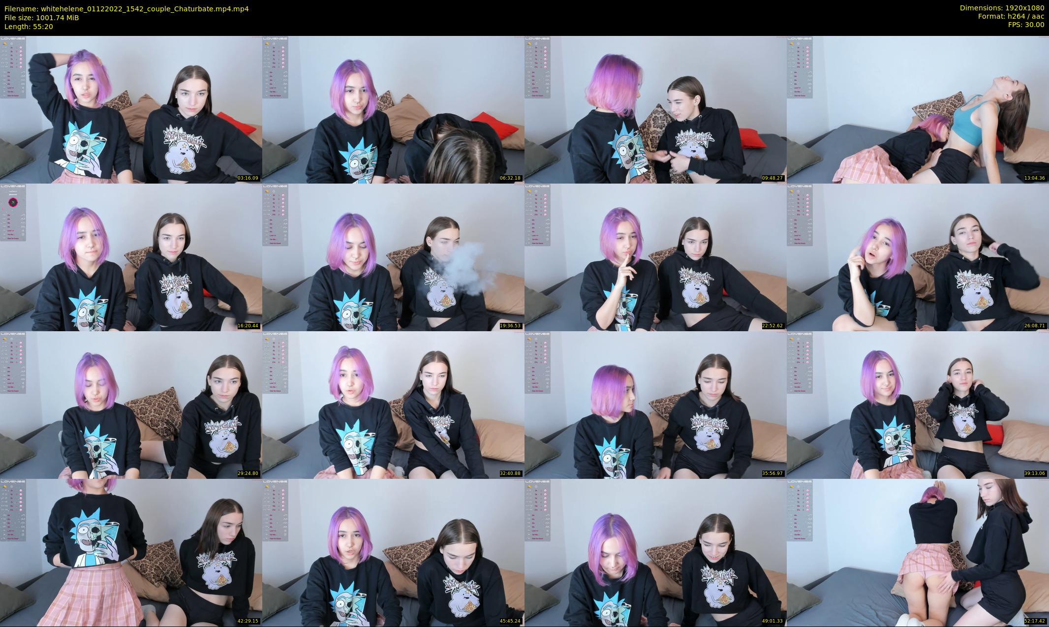 whitehelene — 56 minute Chaturbate female cam show recording, 1080p, Dec 1, 2022
