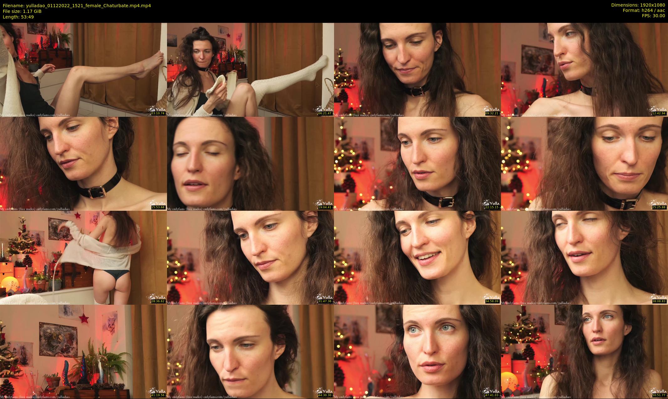 yulladao — 54 minute Chaturbate female cam show recording, 1080p, Dec 1, 2022