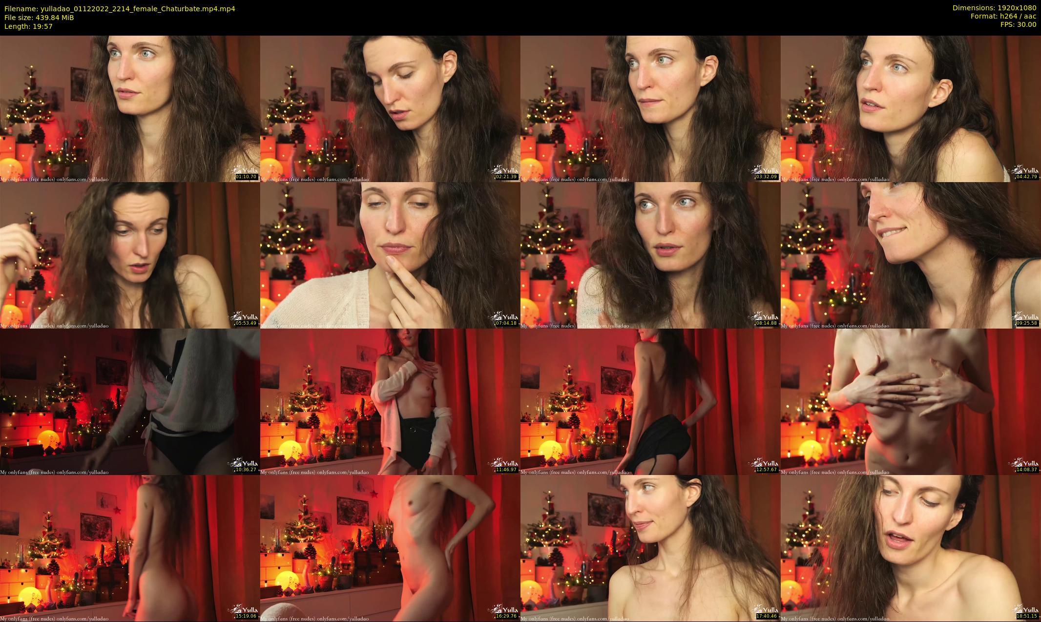 yulladao — 20 minute Chaturbate female cam show recording, 1080p, Dec 1, 2022