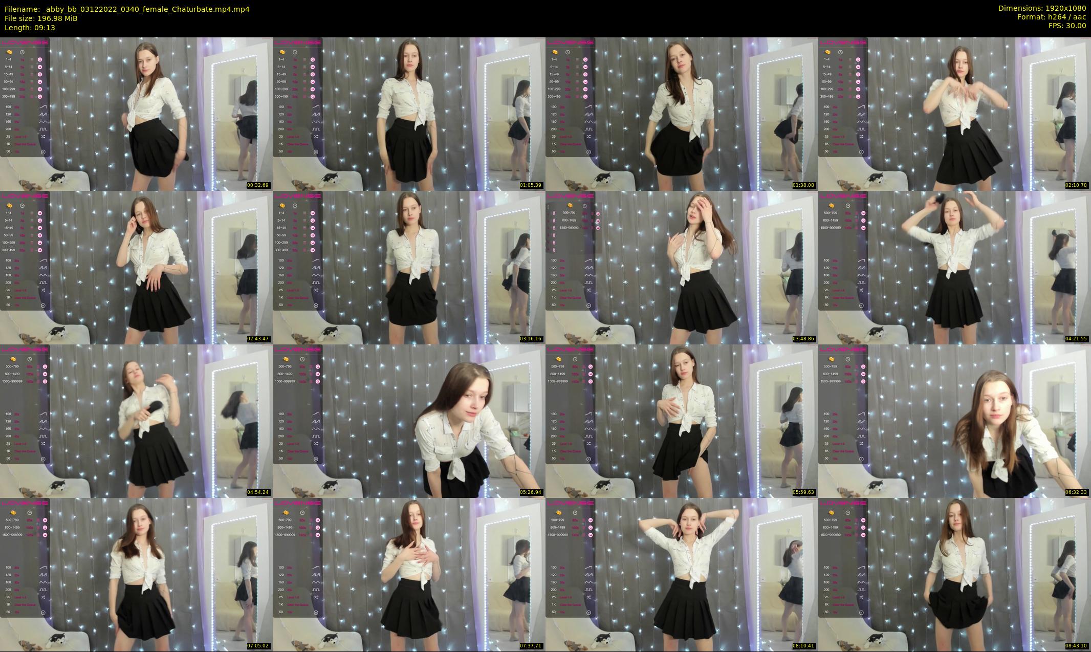 _abby_bb — 10 minute Chaturbate female cam show recording, 1080p, Dec 3, 2022
