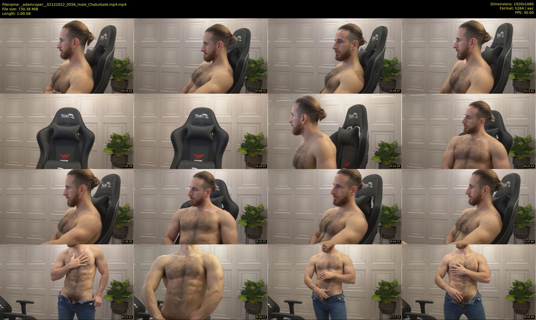 _adamcoper_ — 61 minute Chaturbate male cam show recording, 1080p, Dec 2, 2022
