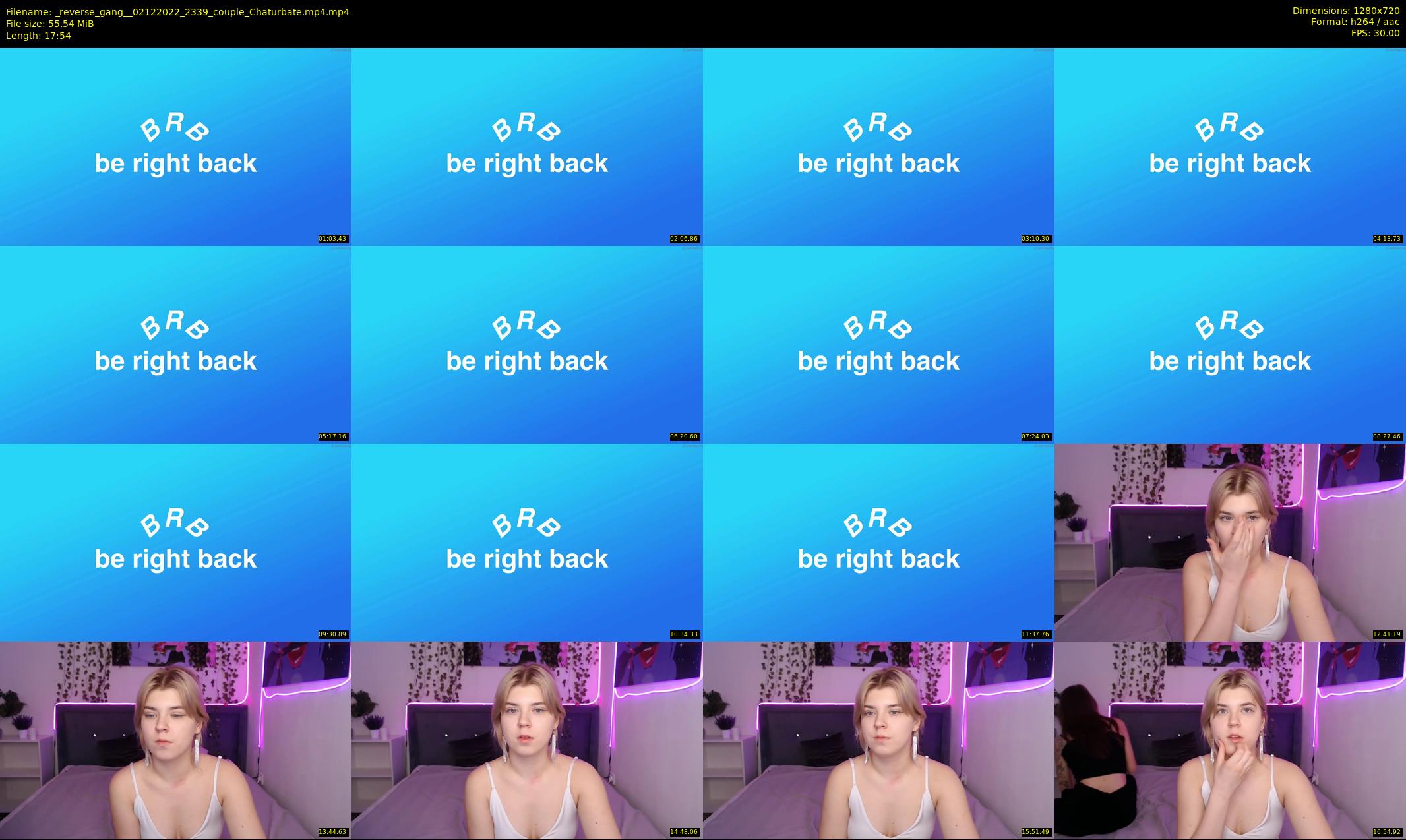 _reverse_gang_ — 18 minute Chaturbate couple cam show recording, 720p, Dec 2, 2022