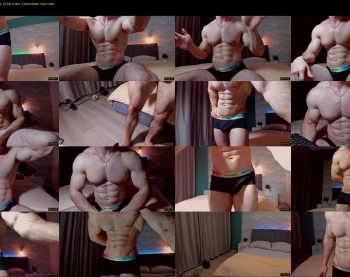 adam_muscle_ — 54 minute Chaturbate male cam show recording, 1080p, Dec 2, 2022