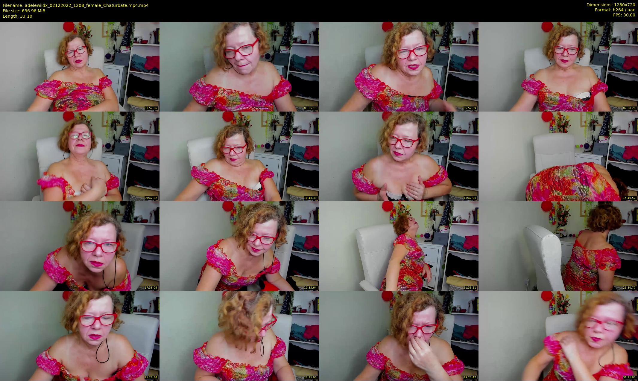 adelewildx — 34 minute Chaturbate female cam show recording, 720p, Dec 2, 2022