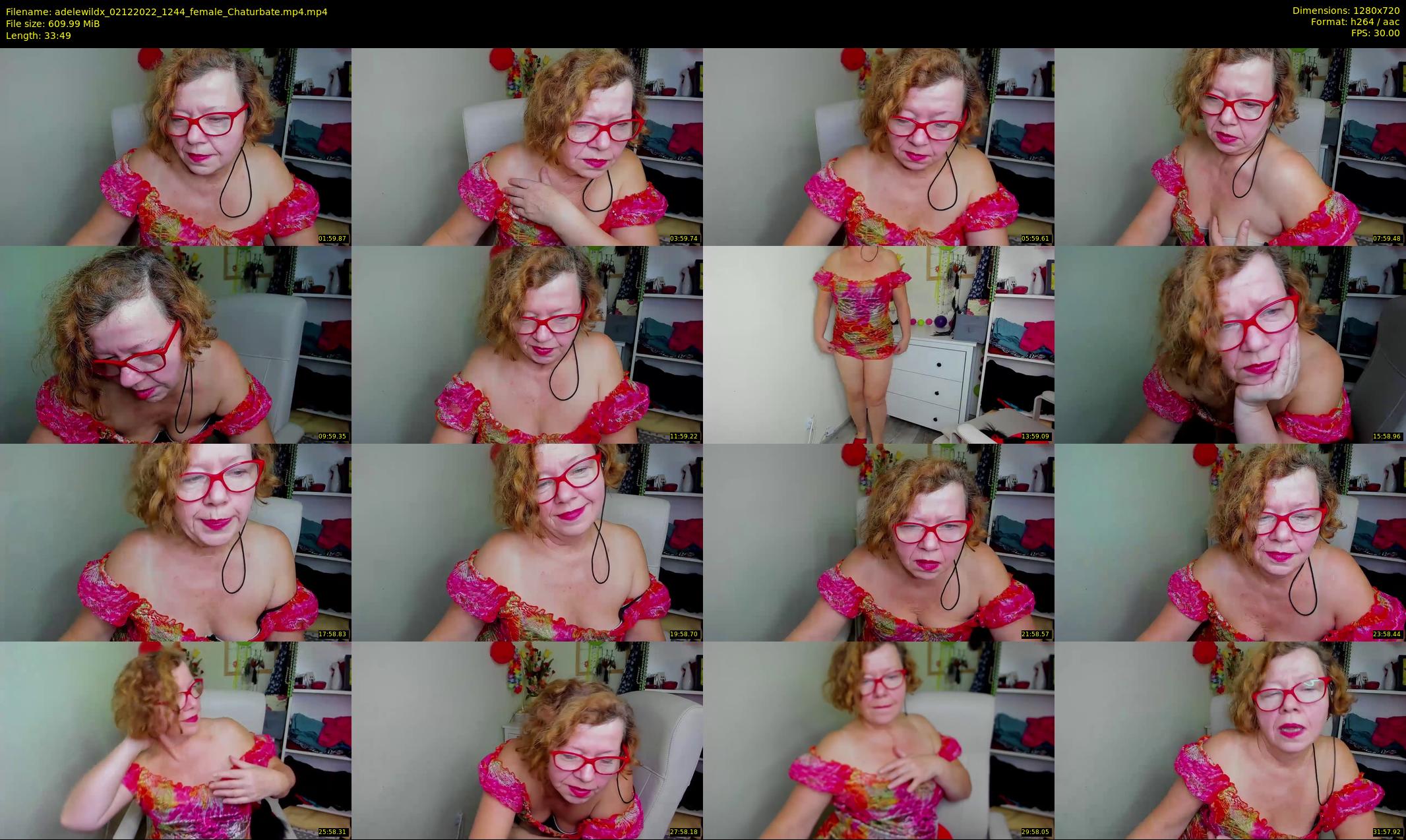 adelewildx — 34 minute Chaturbate female cam show recording, 720p, Dec 2, 2022
