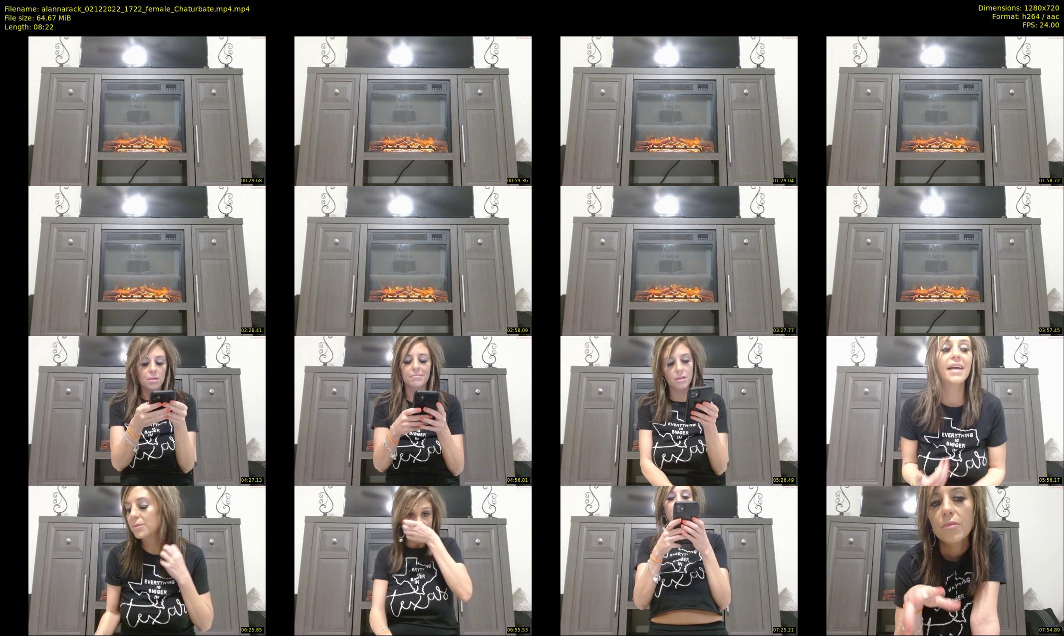 alannarack — 9 minute Chaturbate female cam show recording, 720p, Dec 2, 2022