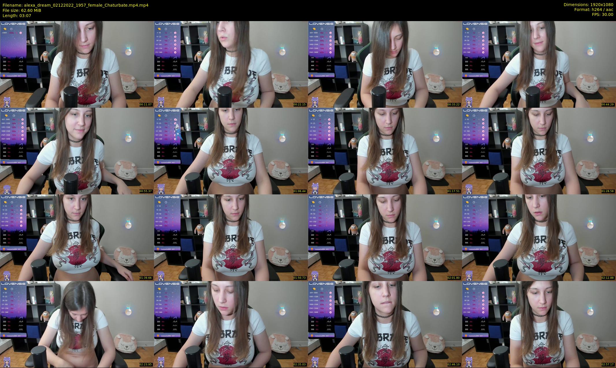 alexa_dream — 4 minute Chaturbate female cam show recording, 1080p, Dec 2, 2022