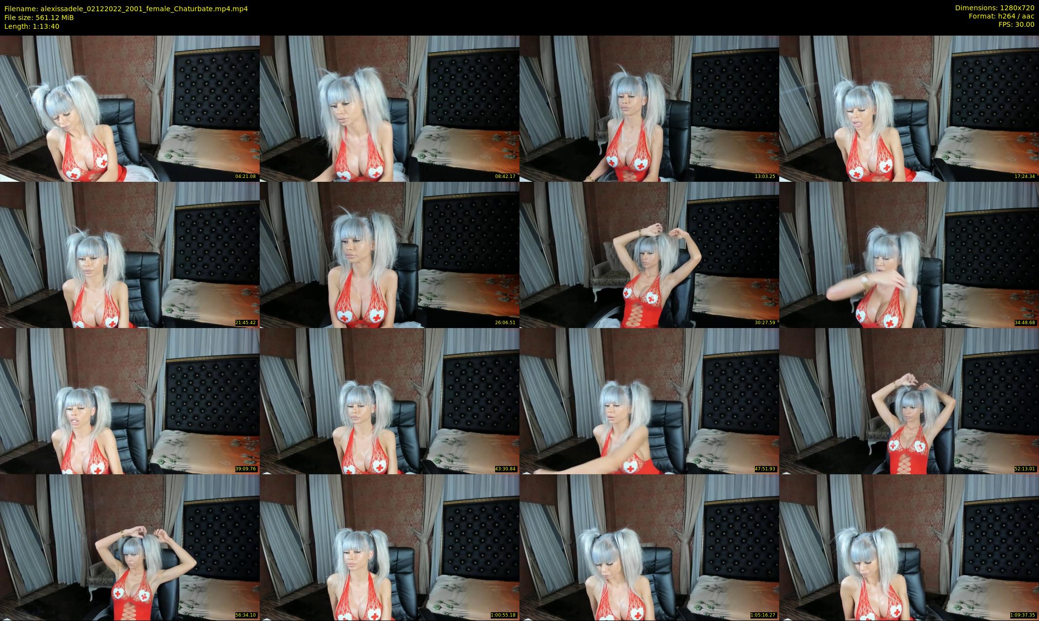 alexissadele — 74 minute Chaturbate female cam show recording, 720p, Dec 2, 2022