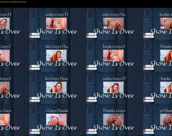 aliciakozlov — 25 minute Chaturbate female cam show recording, 1080p, Dec 3, 2022