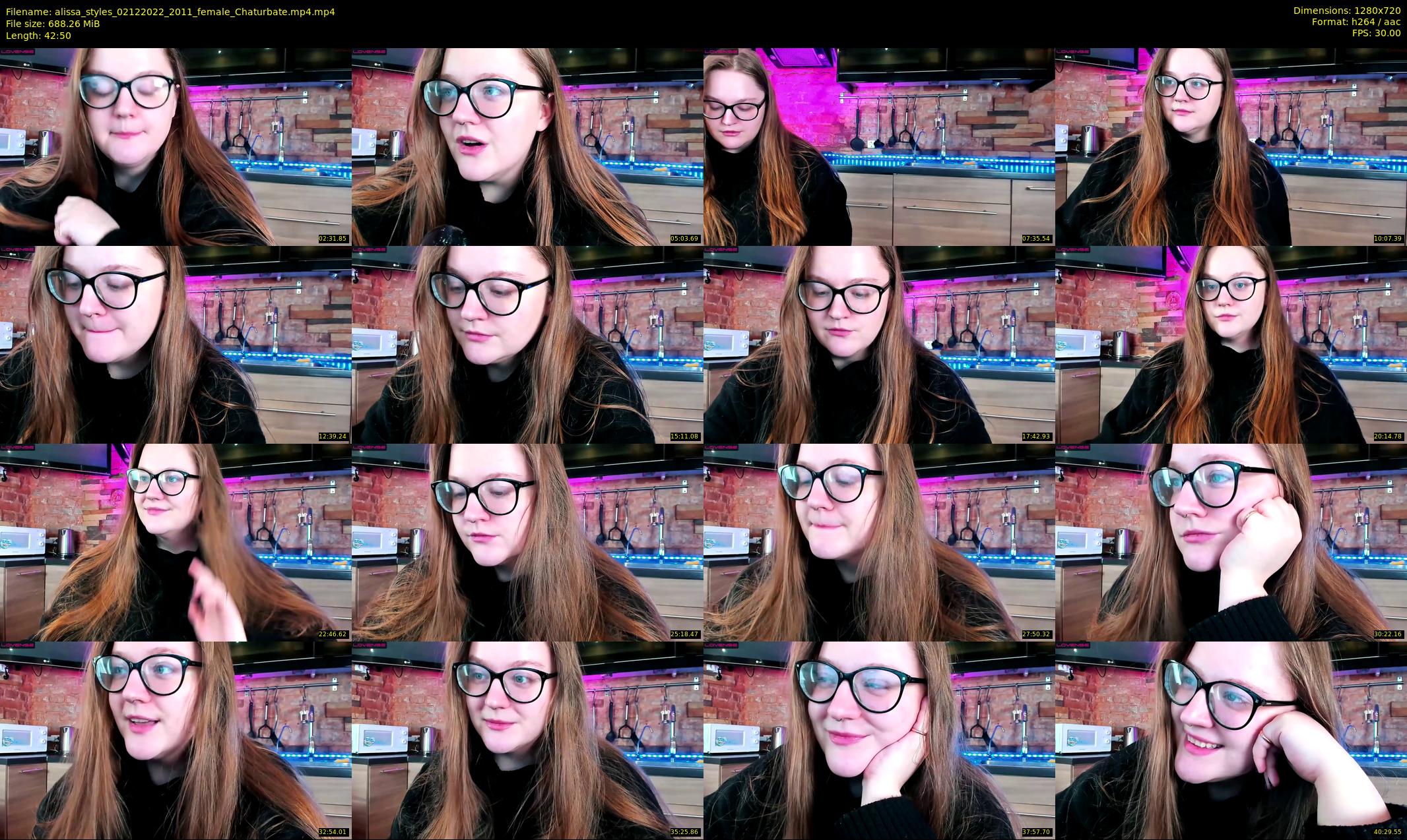 alissa_styles — 43 minute Chaturbate female cam show recording, 720p, Dec 2, 2022