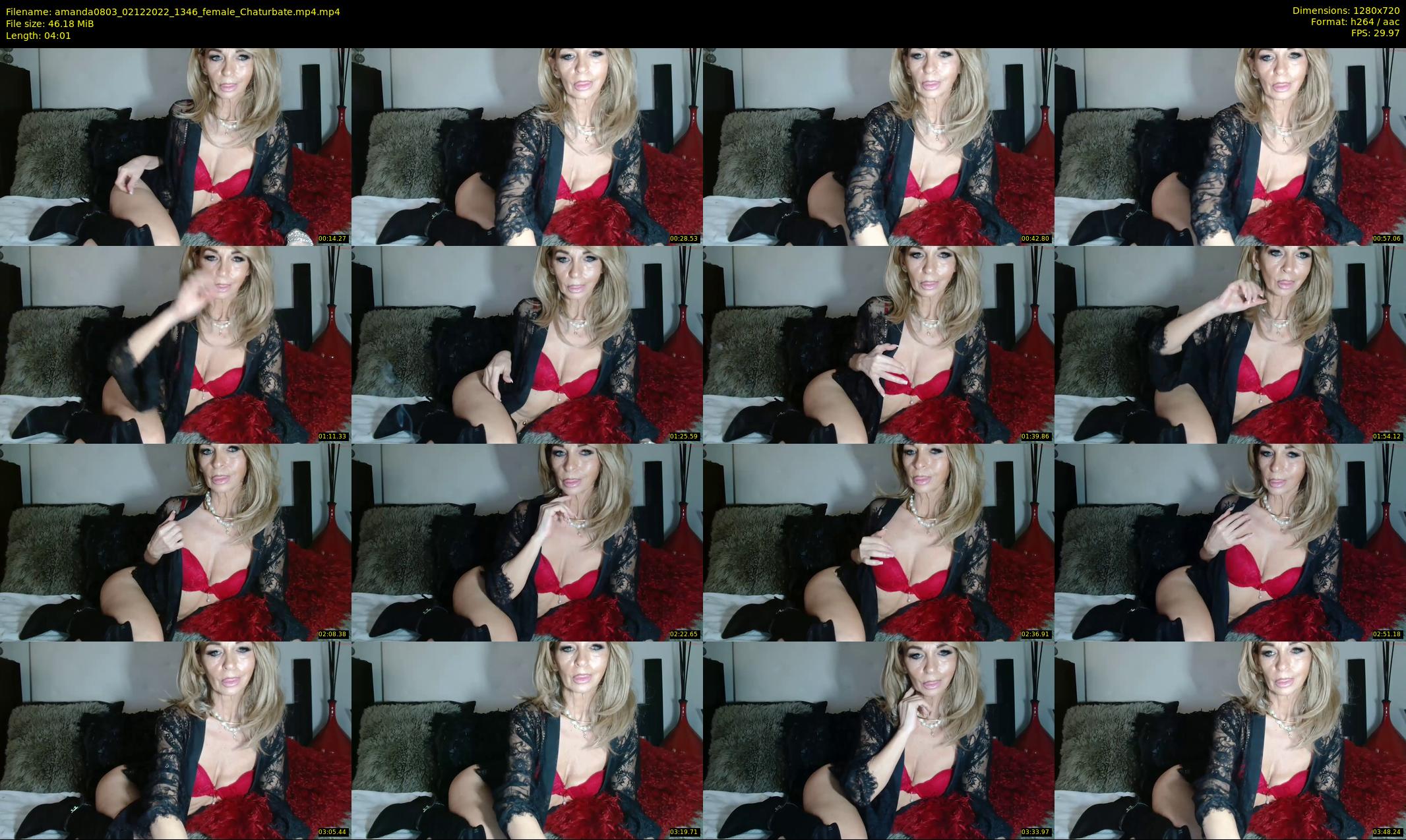 amanda0803 — 5 minute Chaturbate female cam show recording, 720p, Dec 2, 2022