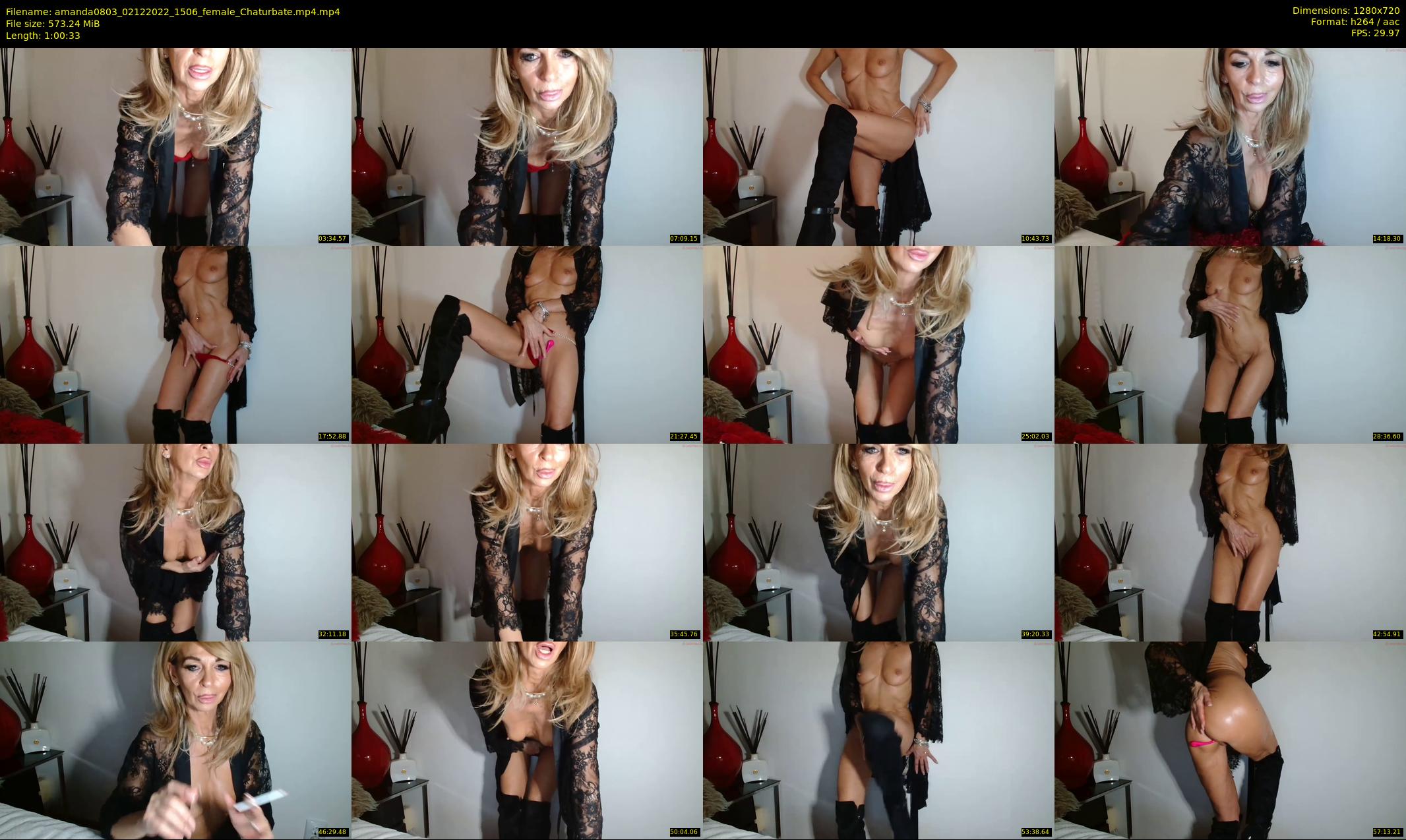 amanda0803 — 61 minute Chaturbate female cam show recording, 720p, Dec 2, 2022