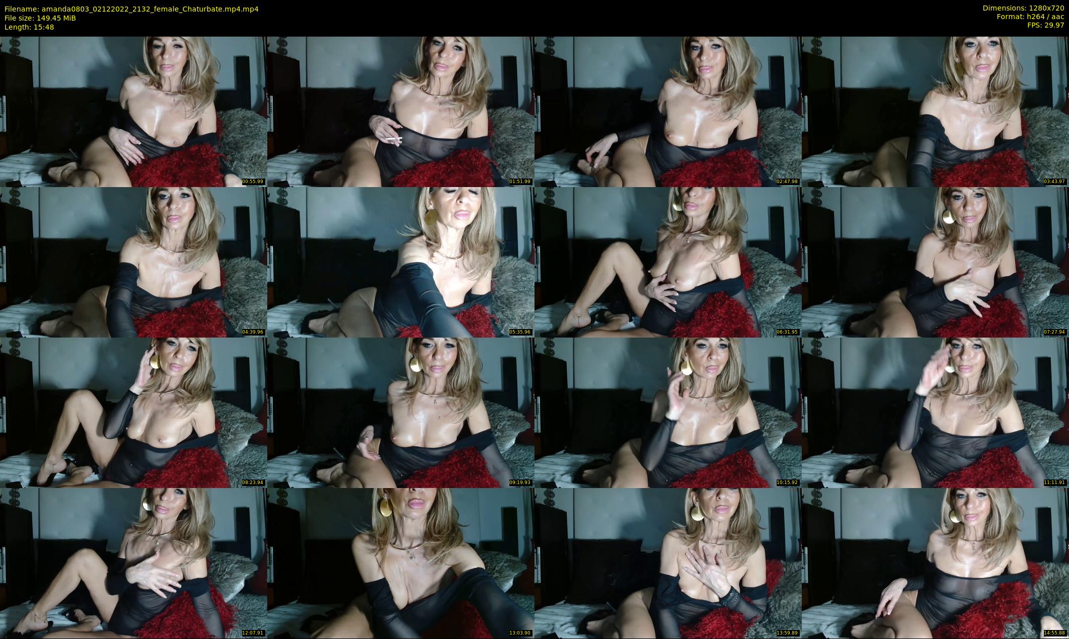 amanda0803 — 16 minute Chaturbate female cam show recording, 720p, Dec 2, 2022