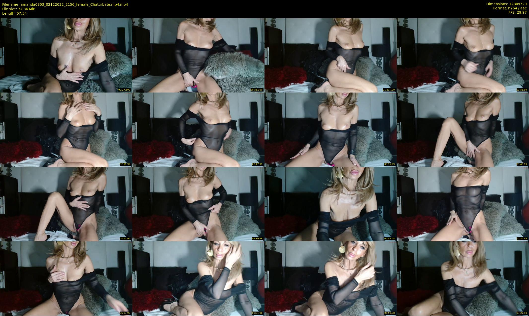 amanda0803 — 8 minute Chaturbate female cam show recording, 720p, Dec 2, 2022