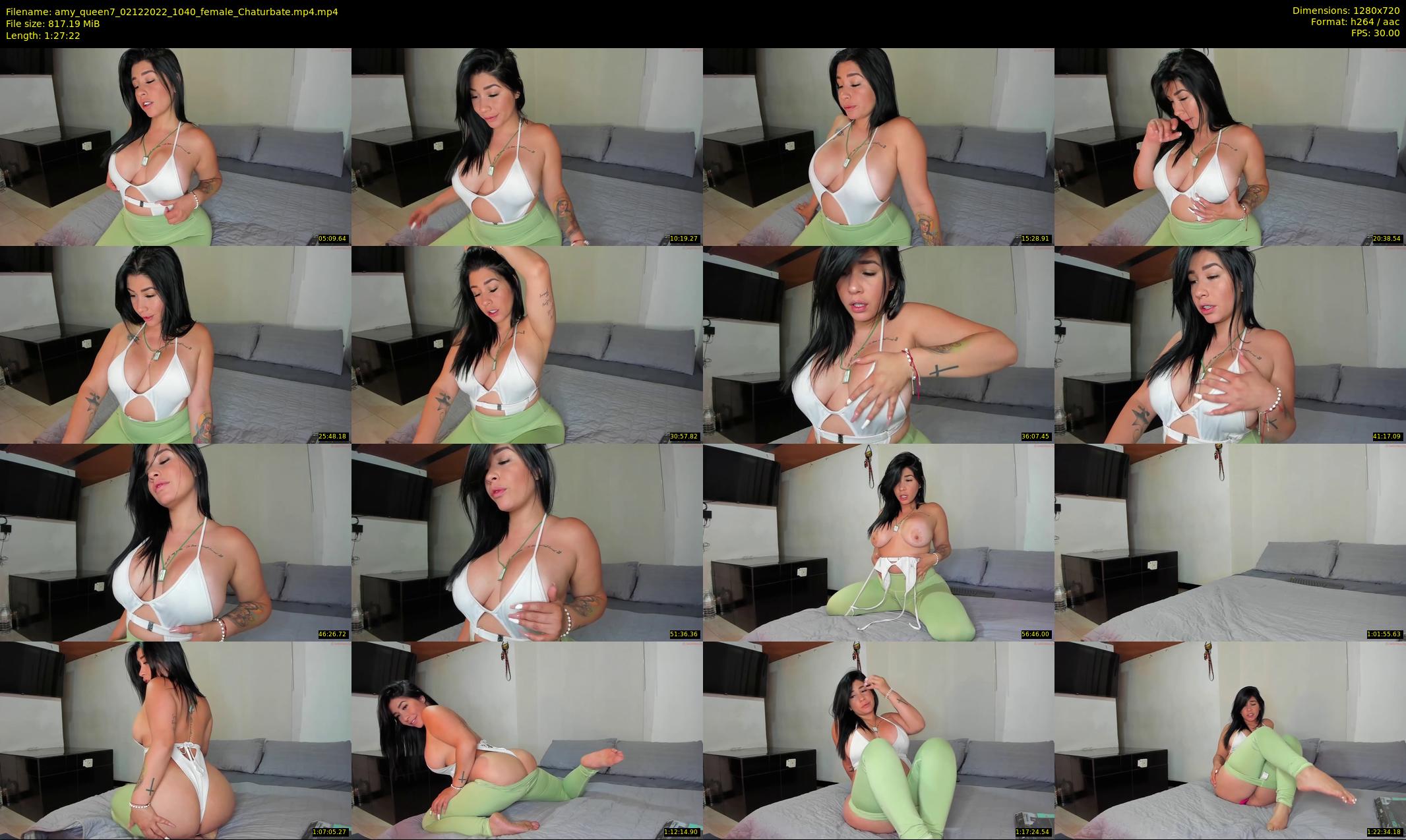 amy_queen7 — 88 minute Chaturbate female cam show recording, 720p, Dec 2, 2022