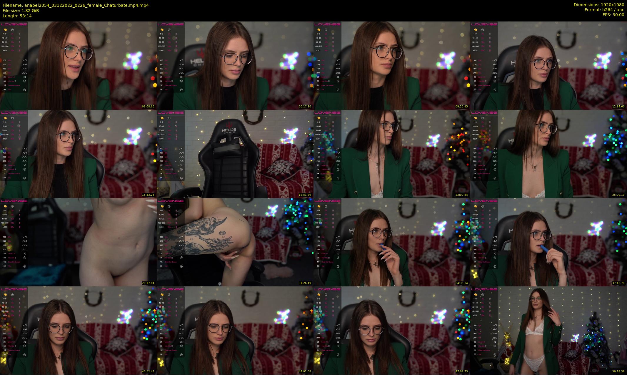 anabel2054 — 54 minute Chaturbate female cam show recording, 1080p, Dec 3, 2022