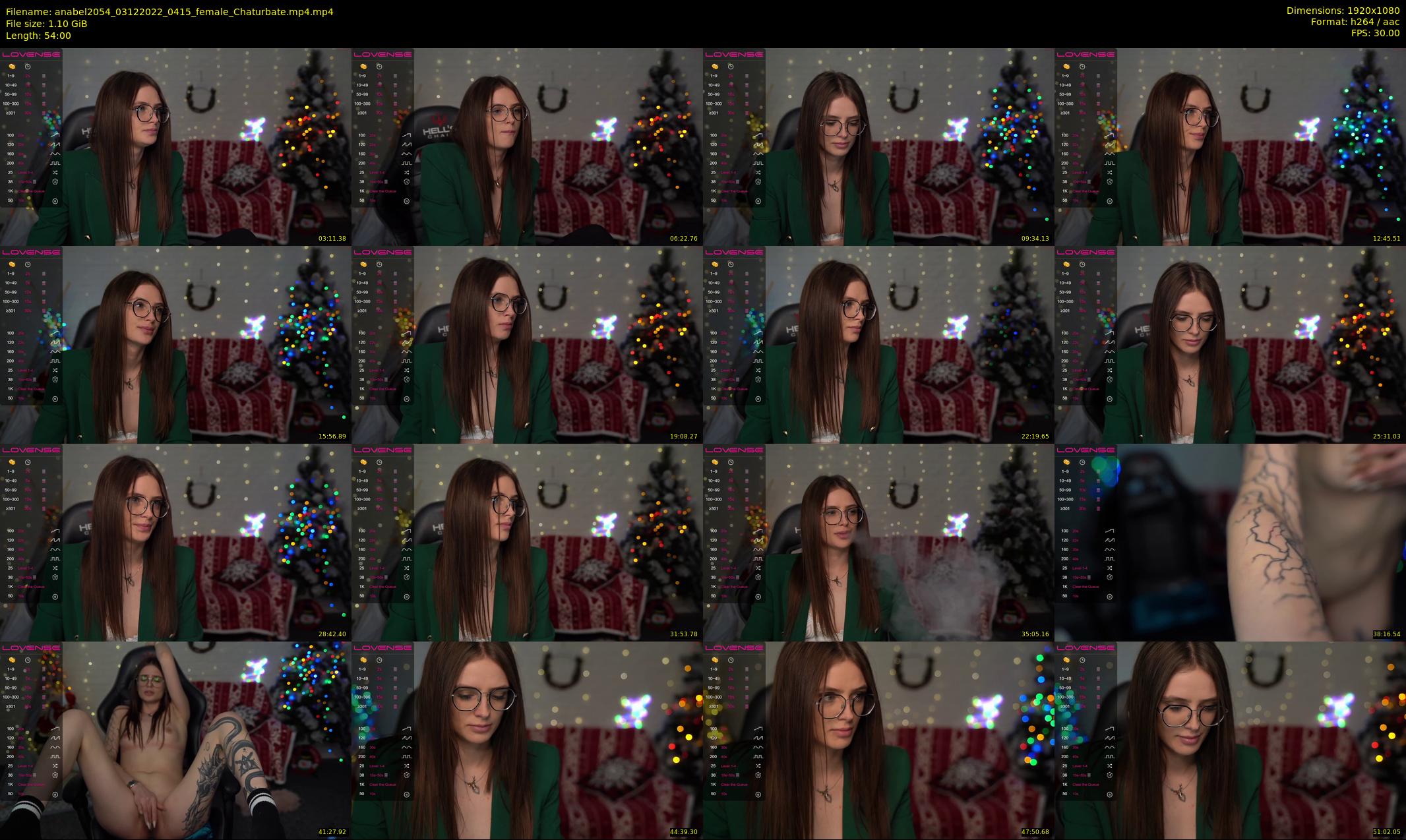 anabel2054 — 54 minute Chaturbate female cam show recording, 1080p, Dec 3, 2022