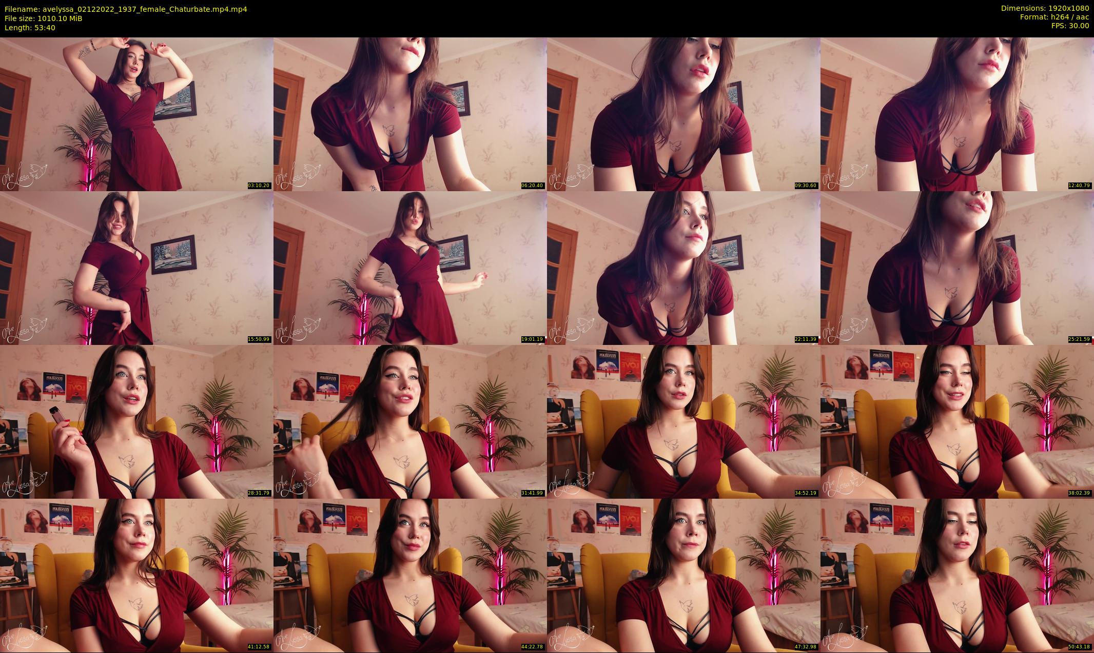 avelyssa — 54 minute Chaturbate female cam show recording, 1080p, Dec 2, 2022
