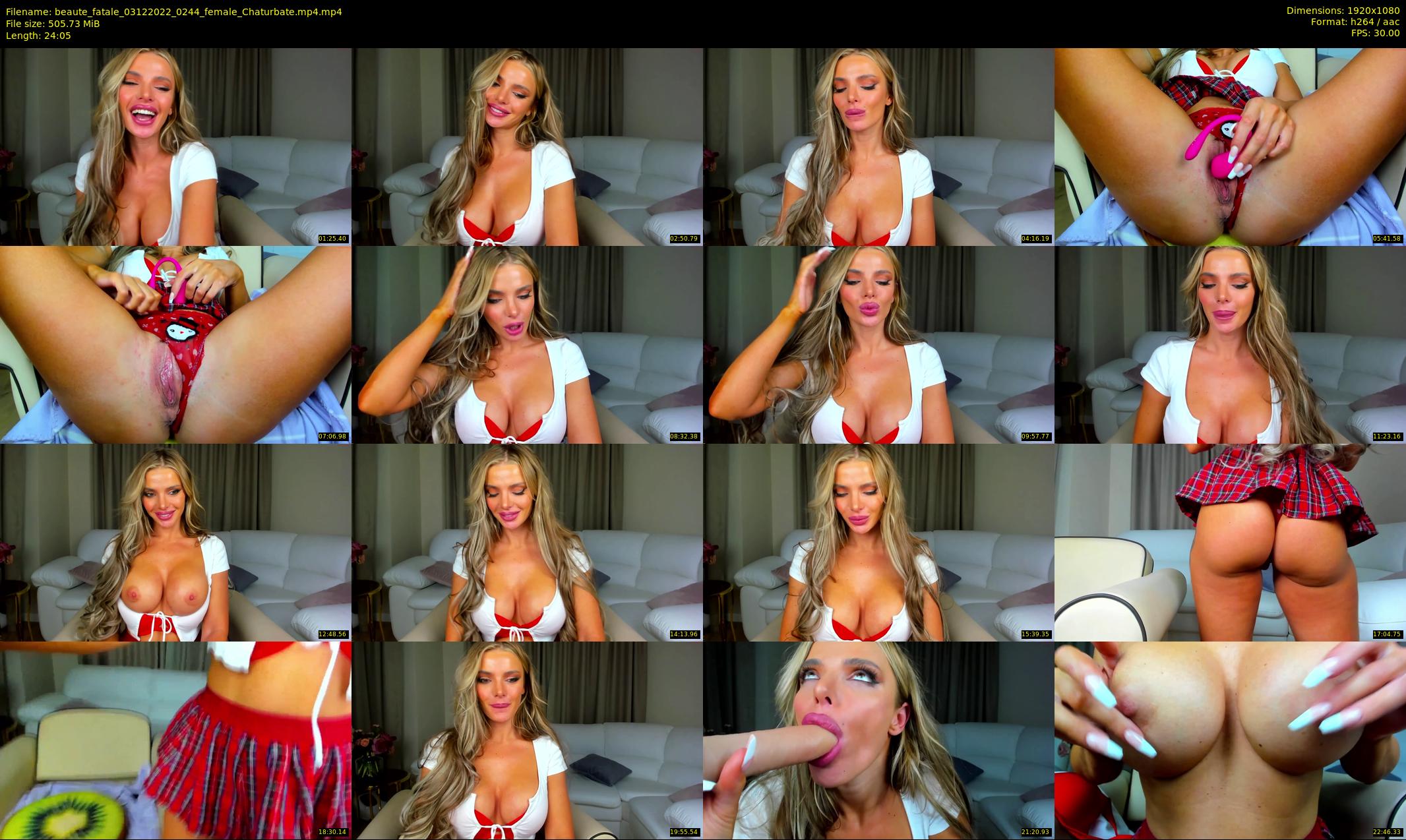 beaute_fatale — 25 minute Chaturbate female cam show recording, 1080p, Dec 3, 2022