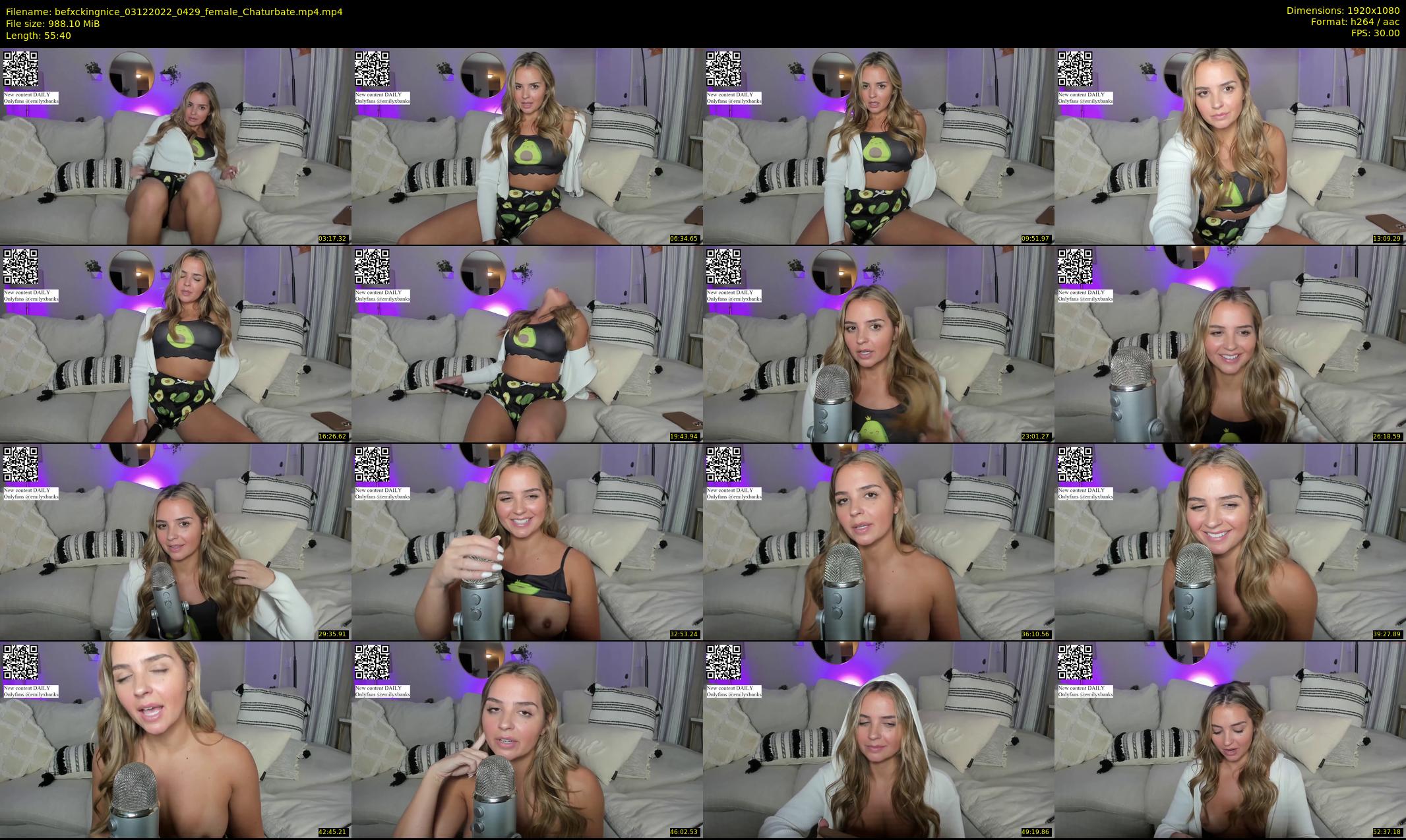 befxckingnice — 56 minute Chaturbate female cam show recording, 1080p, Dec 3, 2022