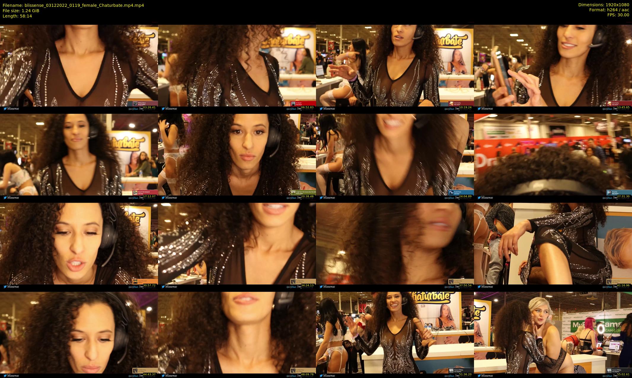 blissense — 59 minute Chaturbate female cam show recording, 1080p, Dec 3, 2022