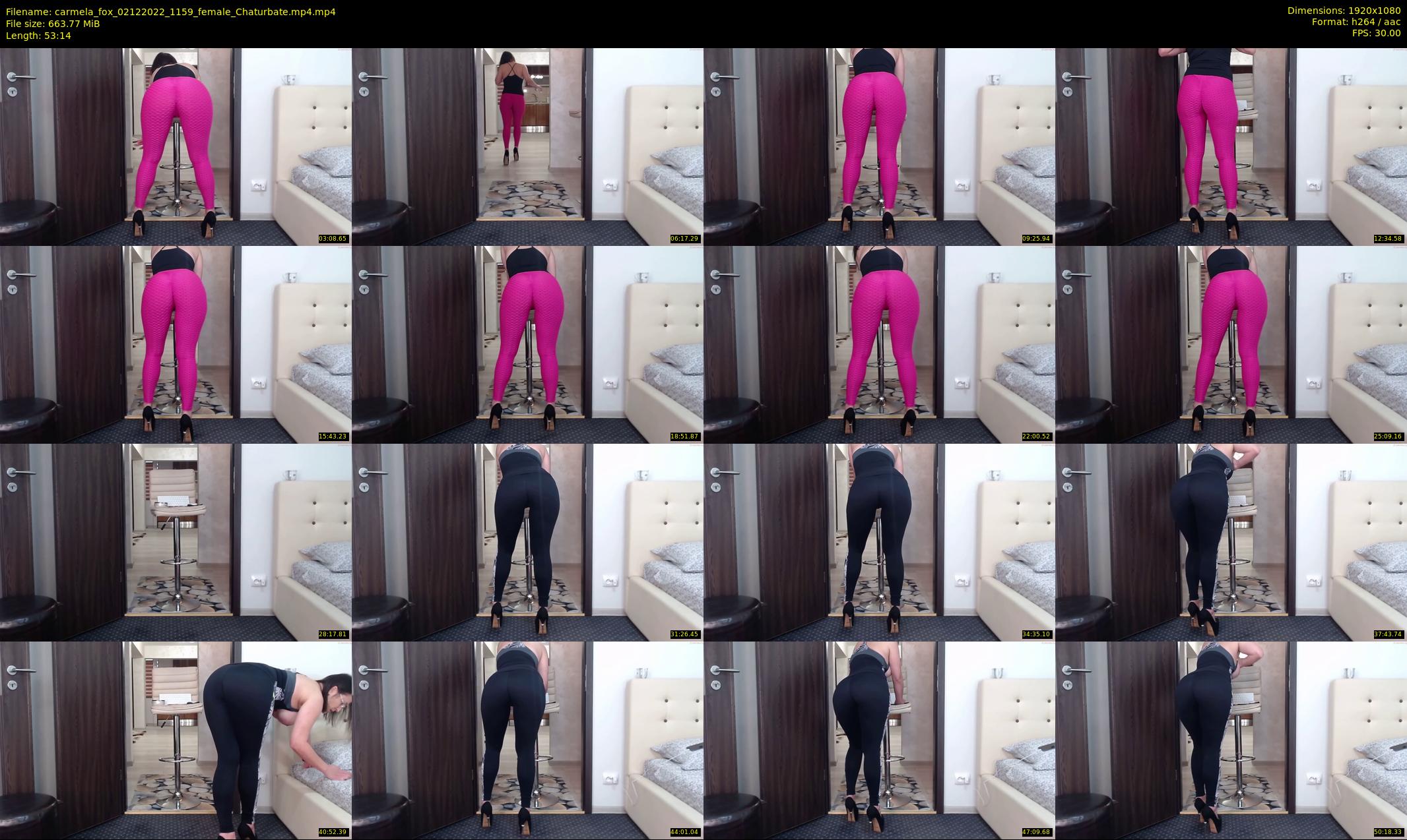 carmela_fox — 54 minute Chaturbate female cam show recording, 1080p, Dec 2, 2022