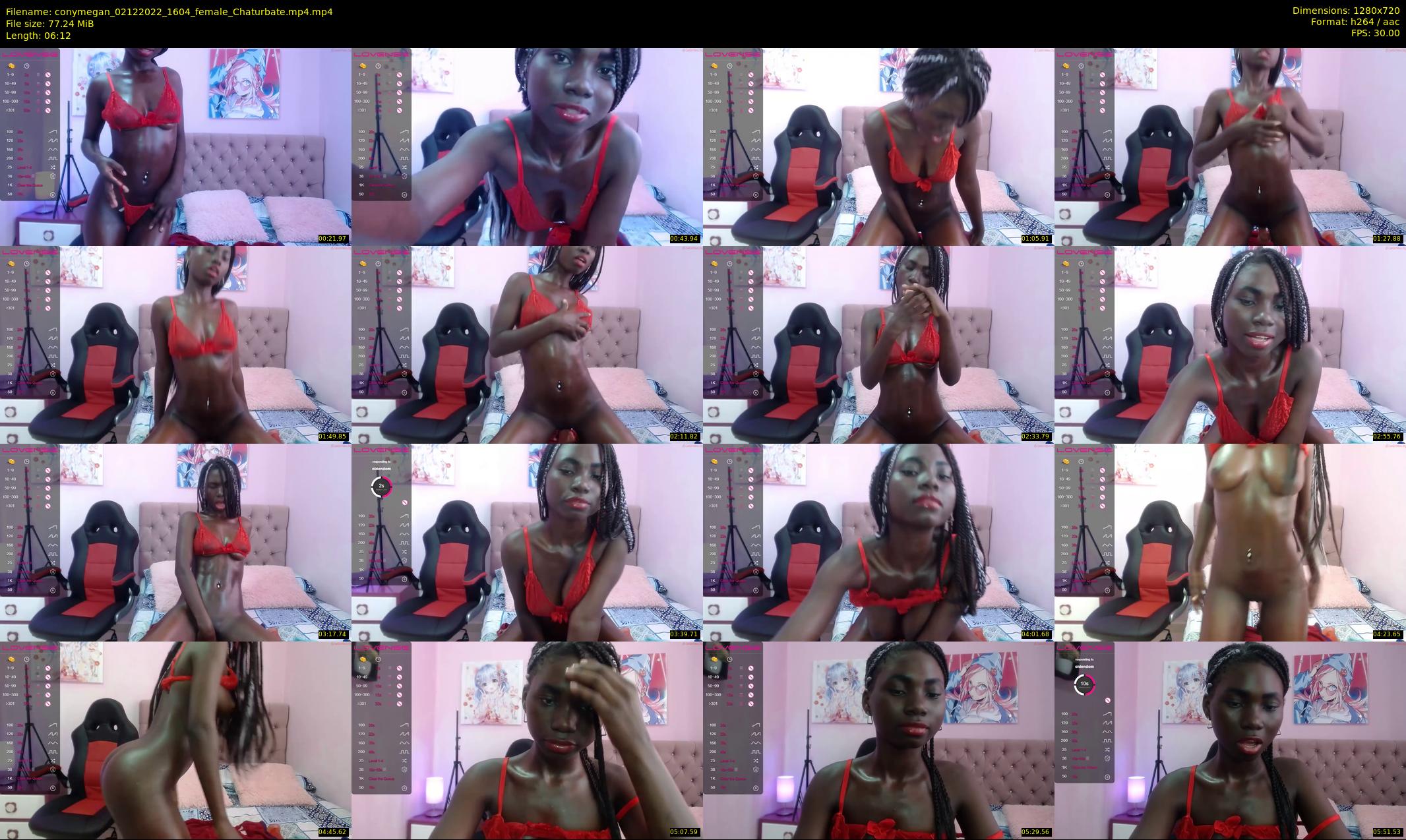 conymegan — 7 minute Chaturbate female cam show recording, 720p, Dec 2, 2022