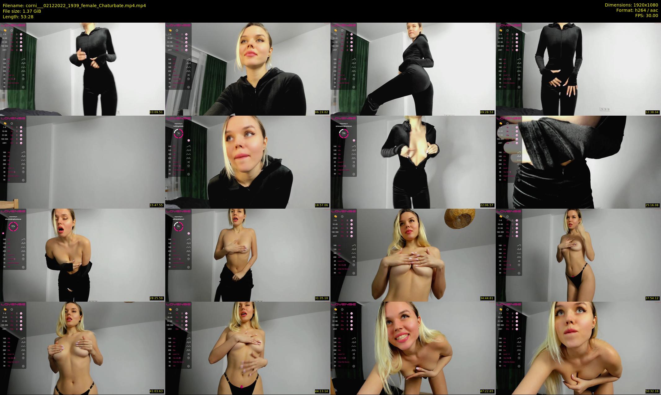corni__ — 54 minute Chaturbate female cam show recording, 1080p, Dec 2, 2022