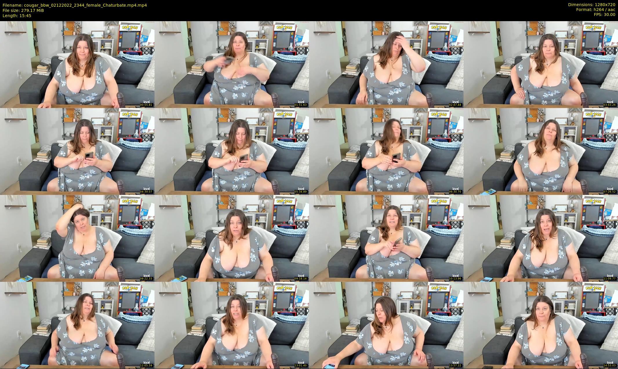 cougar_bbw — 16 minute Chaturbate female cam show recording, 720p, Dec 2, 2022