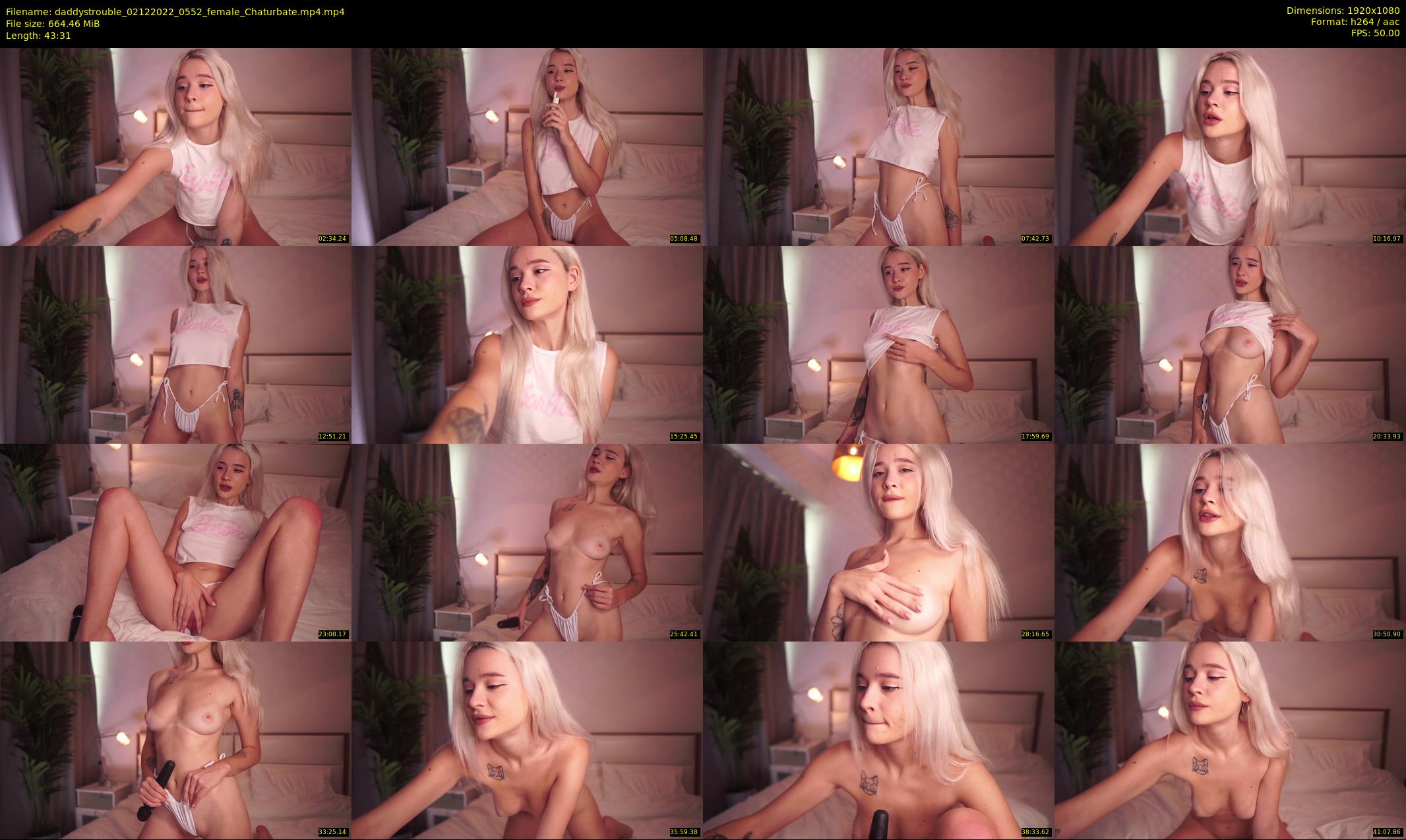 daddystrouble — 44 minute Chaturbate female cam show recording, 1080p, Dec 2, 2022
