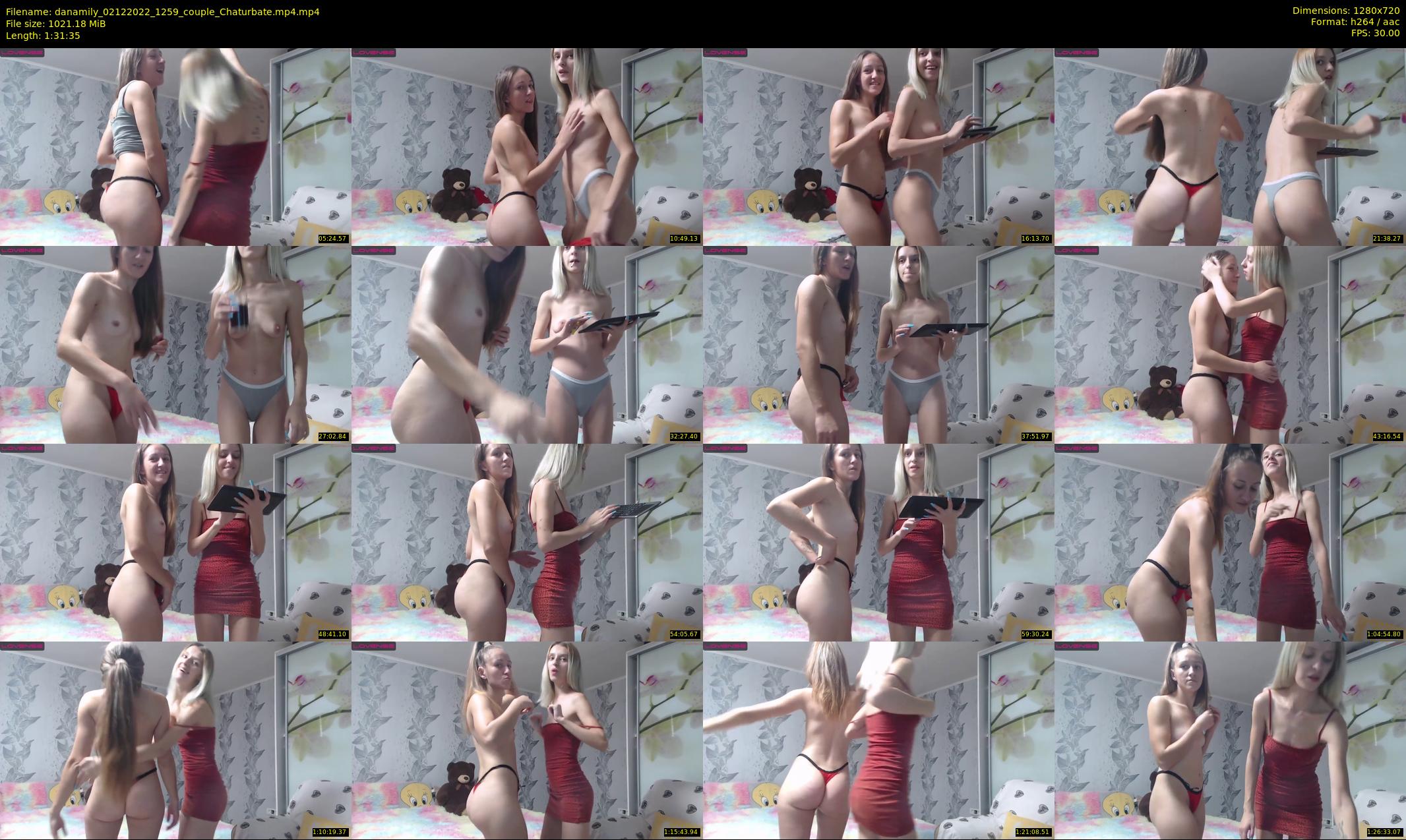 danamily — 92 minute Chaturbate female cam show recording, 720p, Dec 2, 2022